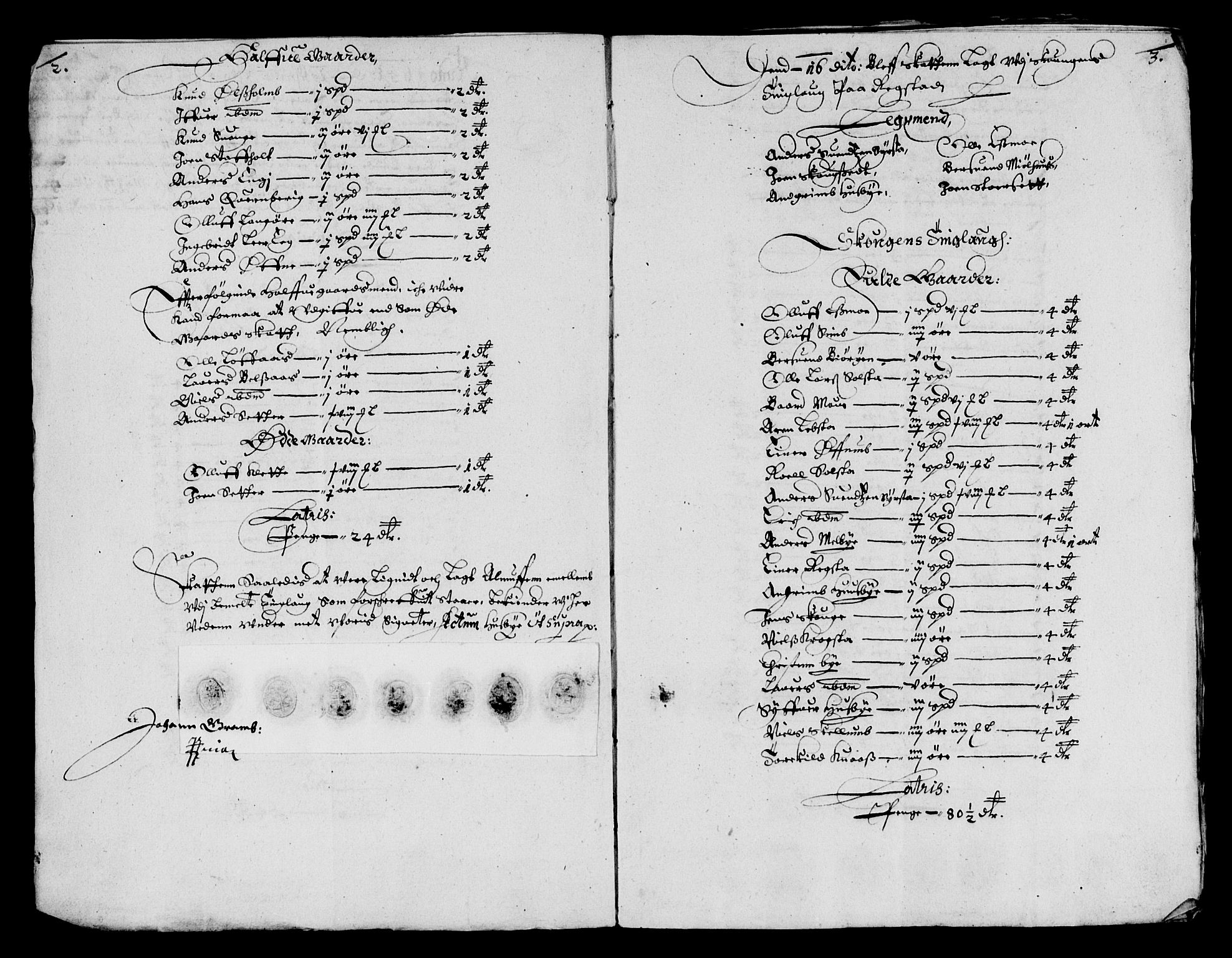 Rentekammeret inntil 1814, Reviderte regnskaper, Lensregnskaper, AV/RA-EA-5023/R/Rb/Rbw/L0106: Trondheim len, 1651-1652