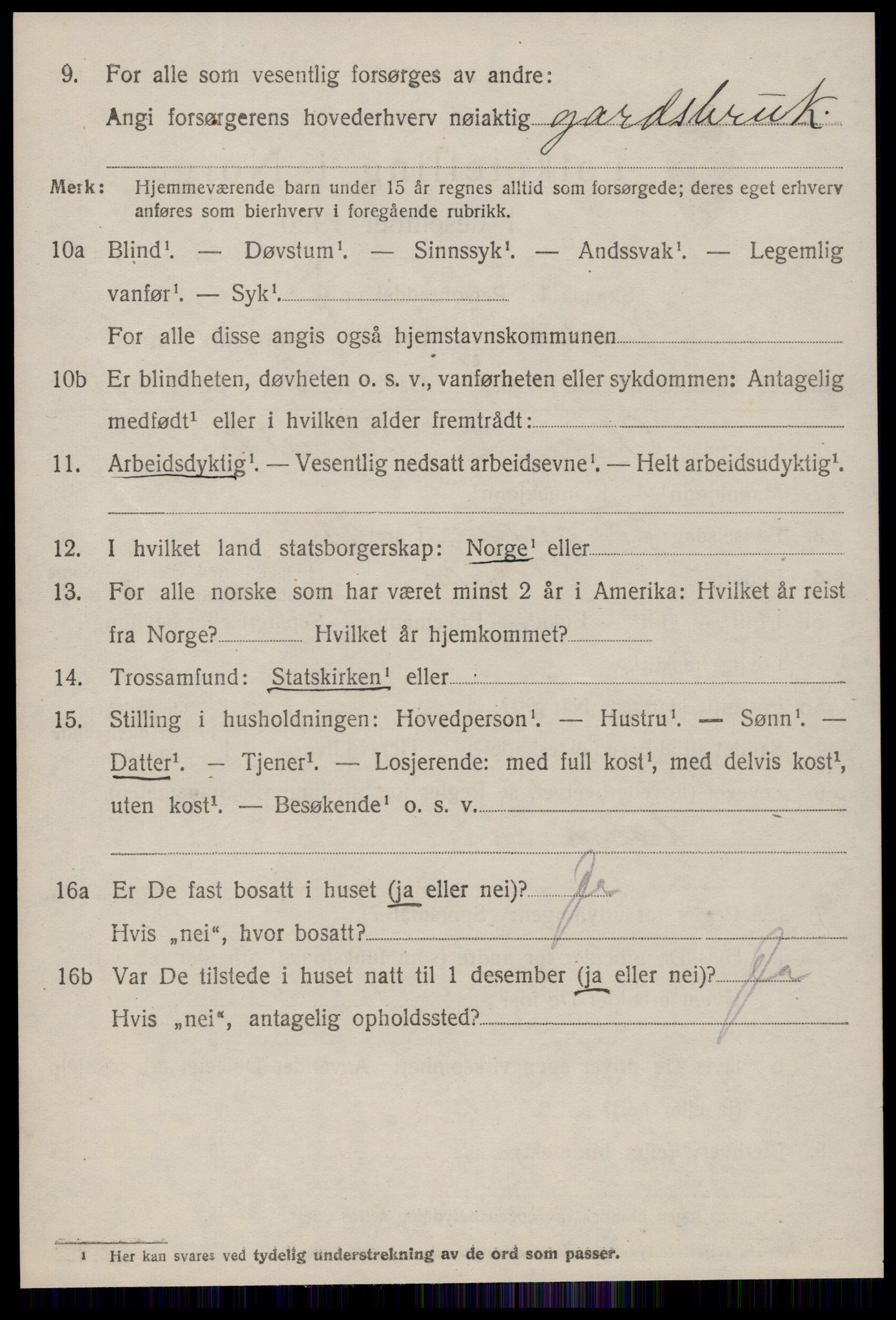 SAT, 1920 census for Vigra, 1920, p. 1735