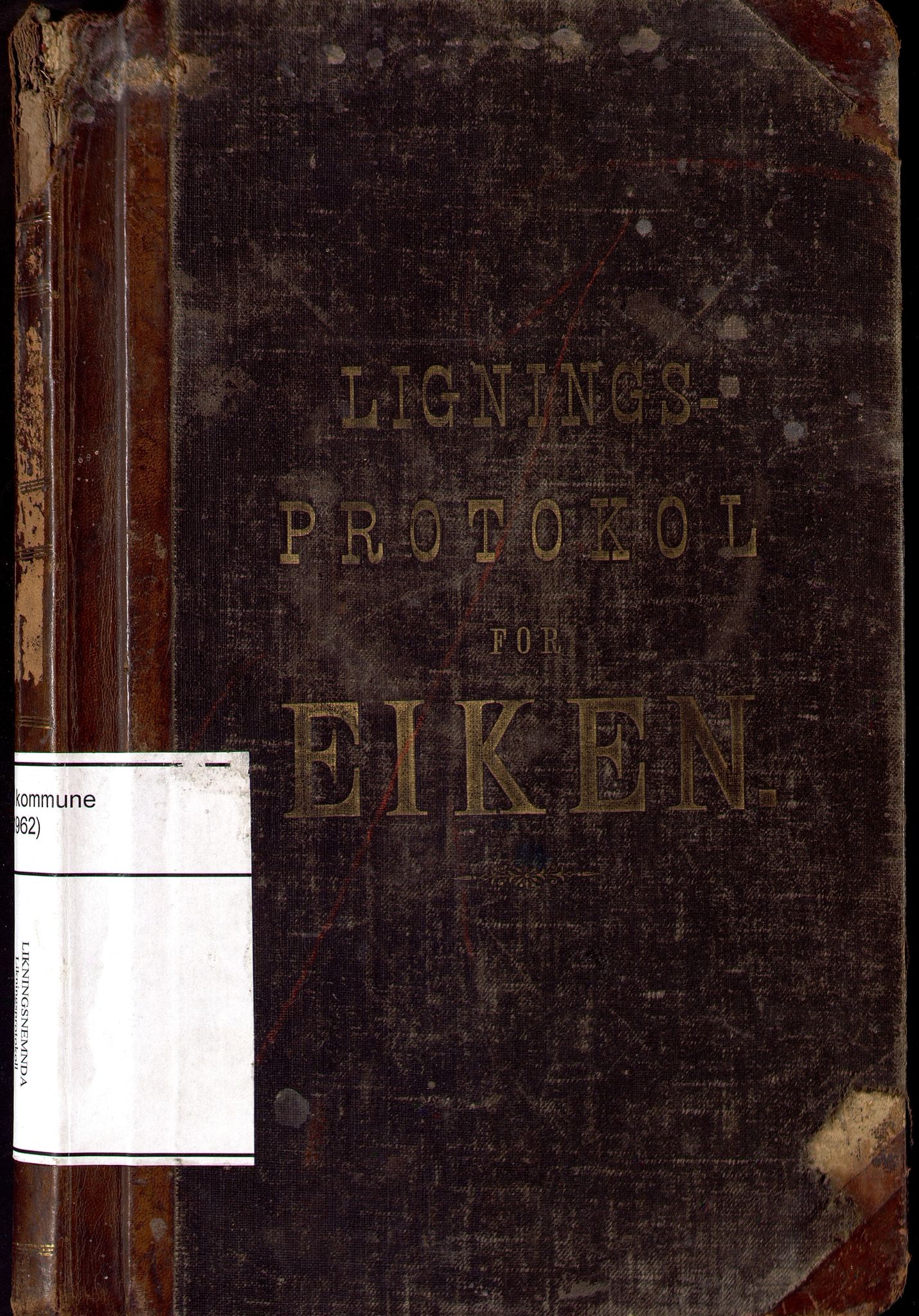 Hægebostad kommune - Likningskommisjonen/ Likningsnemnda, ARKSOR/1034HG310/F/L0003: Likningsprotokoll, 1892-1901