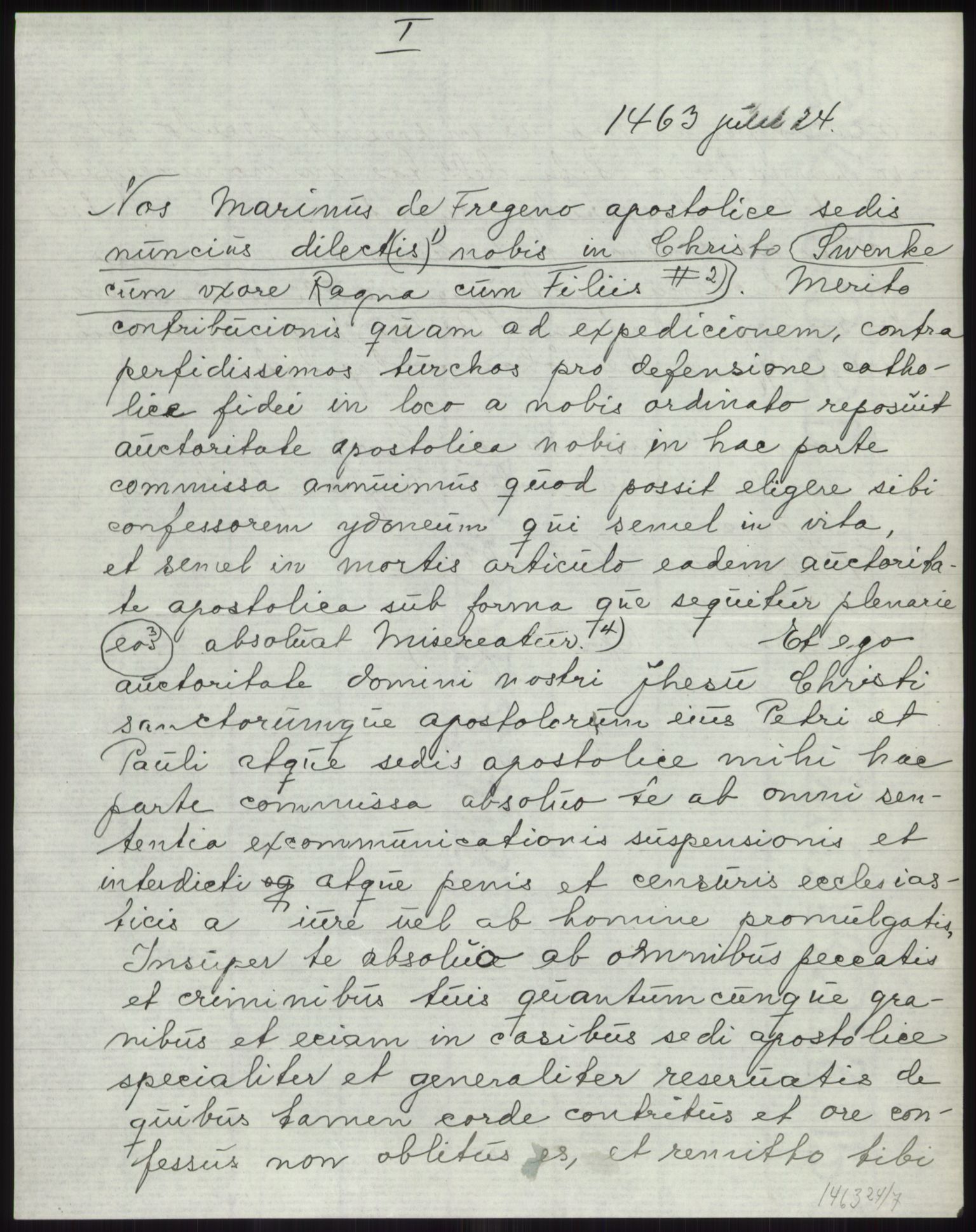 Samlinger til kildeutgivelse, Diplomavskriftsamlingen, AV/RA-EA-4053/H/Ha, p. 2725