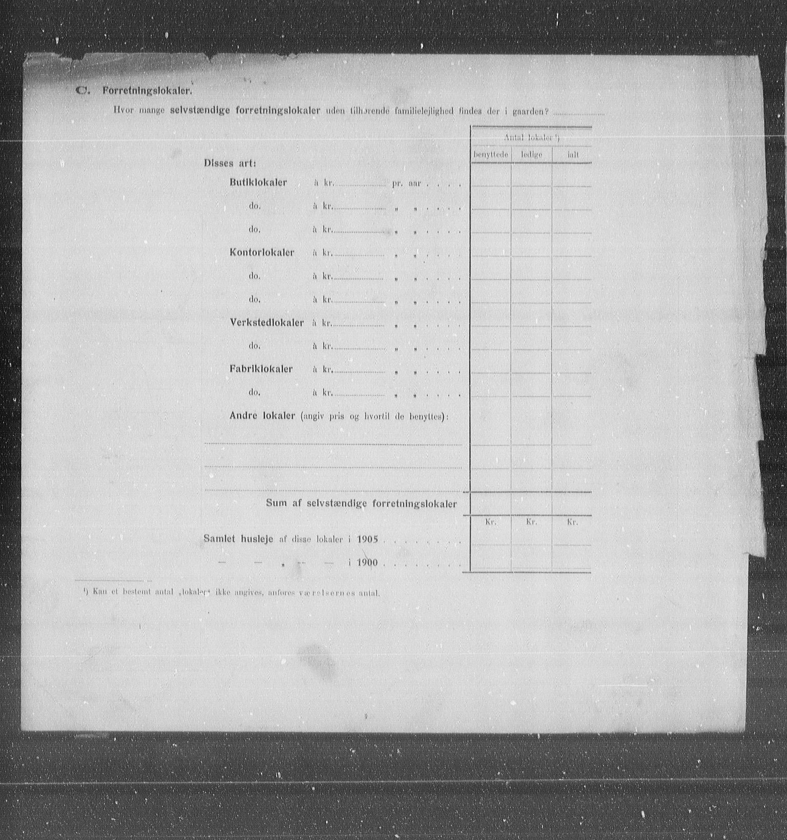 OBA, Municipal Census 1905 for Kristiania, 1905, p. 66233