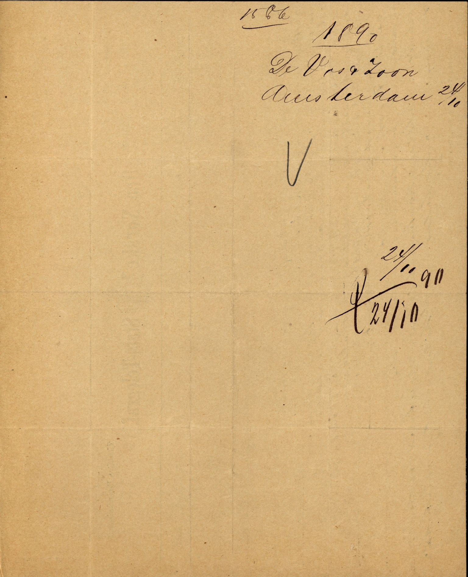 Pa 63 - Østlandske skibsassuranceforening, VEMU/A-1079/G/Ga/L0026/0005: Havaridokumenter / Kalliope, Kali, Maas, Favour, Lindesnæs, 1890, p. 67
