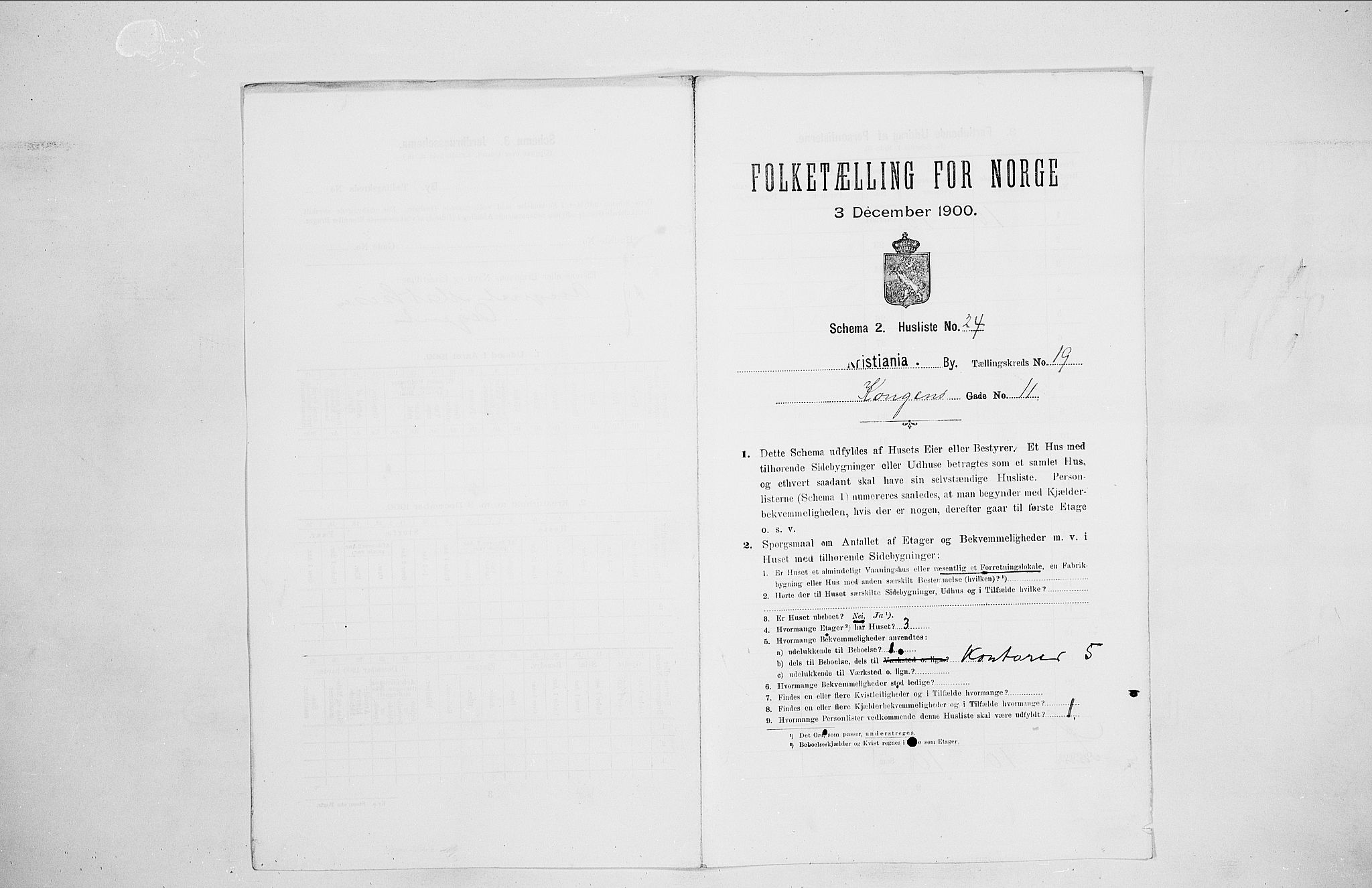 SAO, 1900 census for Kristiania, 1900, p. 48753