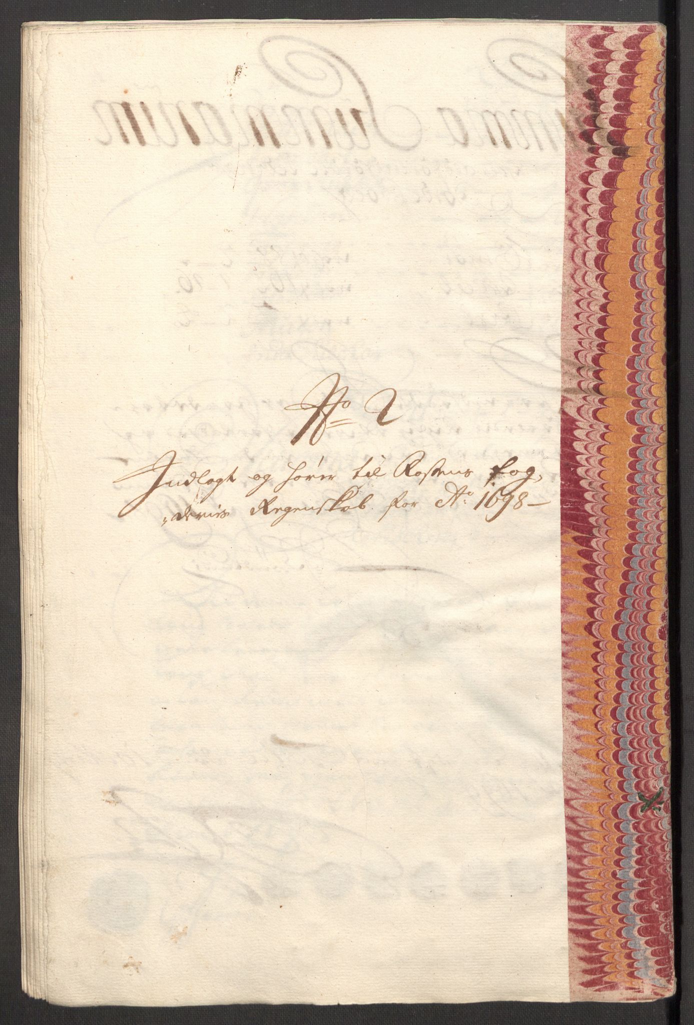 Rentekammeret inntil 1814, Reviderte regnskaper, Fogderegnskap, RA/EA-4092/R57/L3853: Fogderegnskap Fosen, 1698-1699, p. 37
