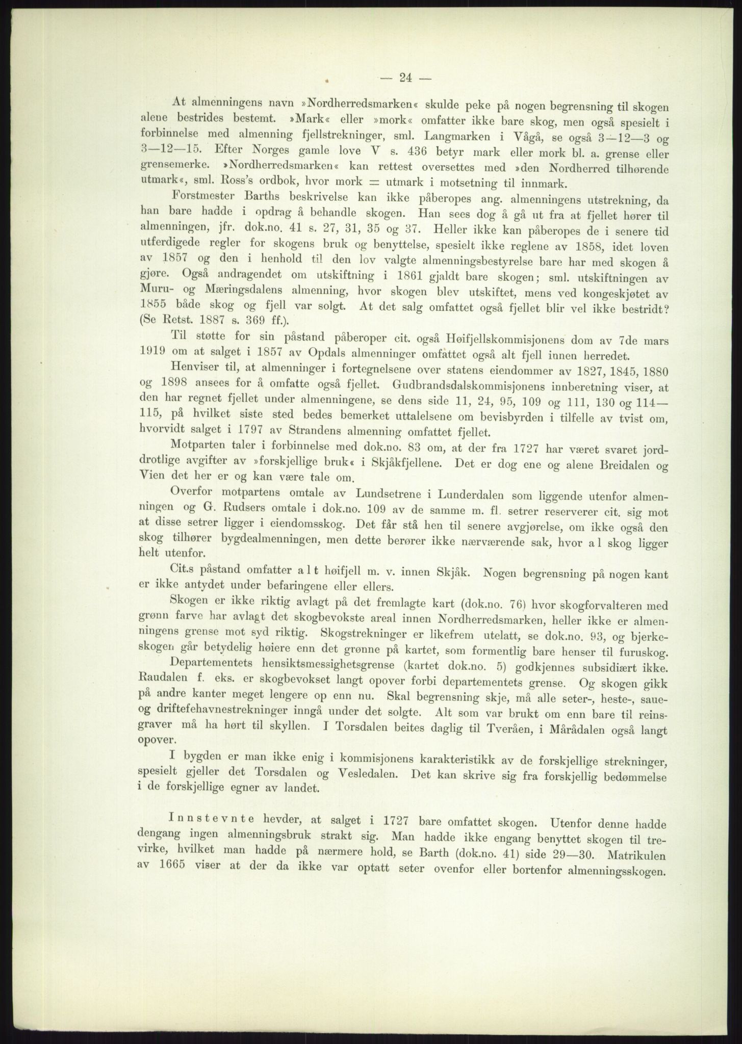 Høyfjellskommisjonen, AV/RA-S-1546/X/Xa/L0001: Nr. 1-33, 1909-1953, p. 2933