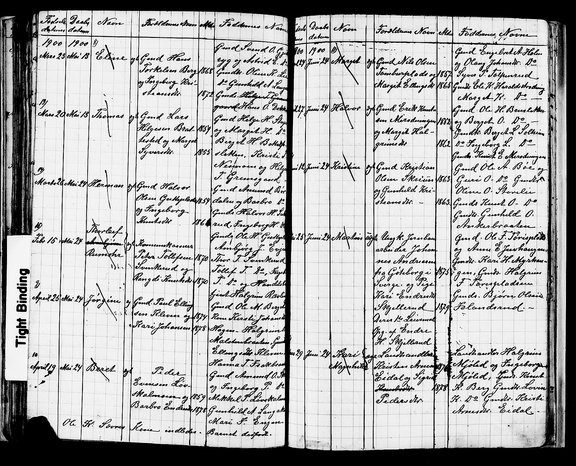 Nes kirkebøker, AV/SAKO-A-236/G/Ga/L0003: Parish register (copy) no. I 3, 1889-1909