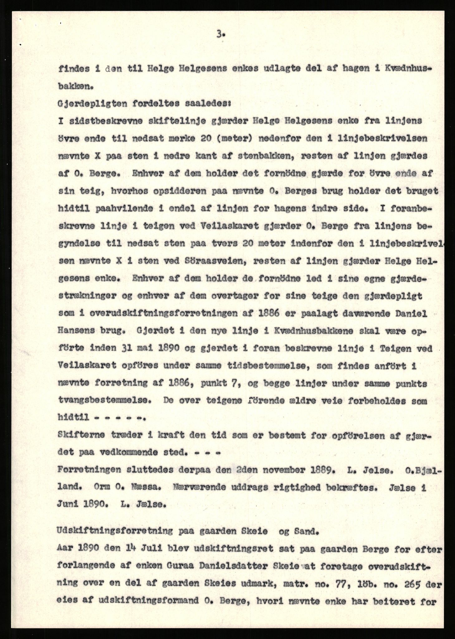 Statsarkivet i Stavanger, AV/SAST-A-101971/03/Y/Yj/L0075: Avskrifter sortert etter gårdsnavn: Skastad - Skjerveim, 1750-1930, p. 349