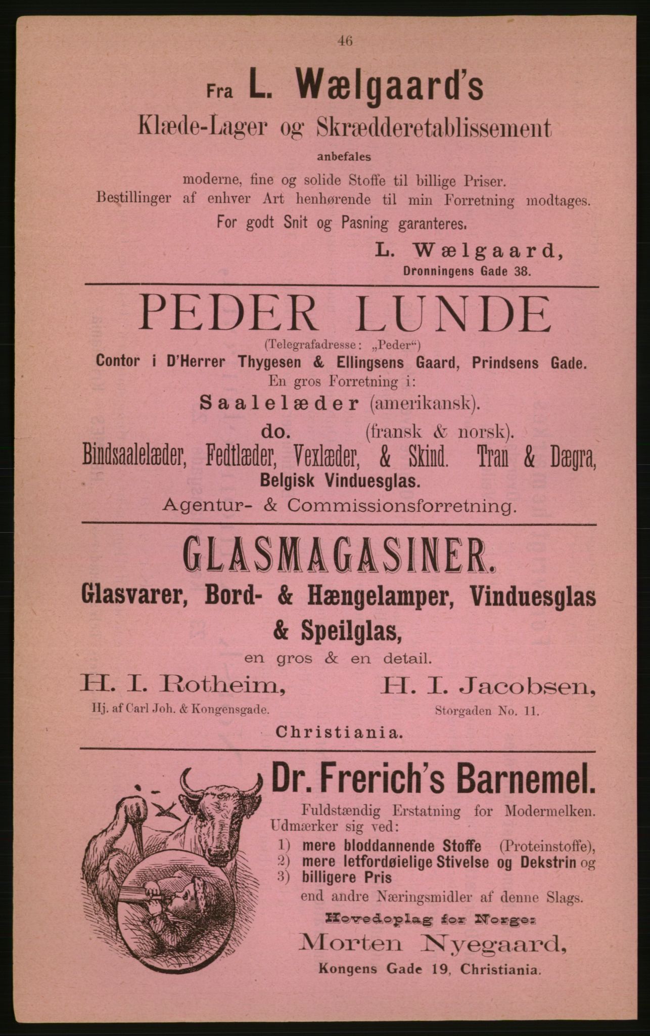 Kristiania/Oslo adressebok, PUBL/-, 1882, p. 46