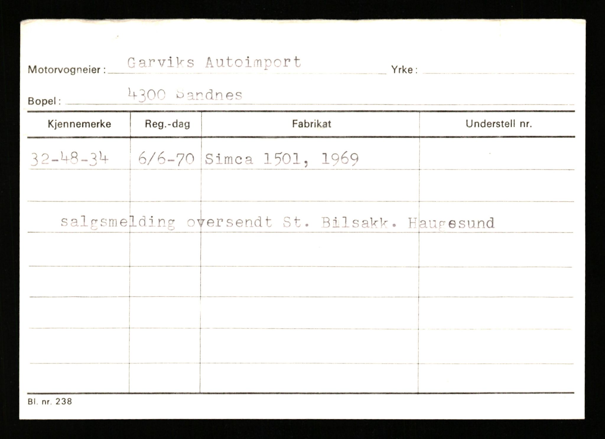 Stavanger trafikkstasjon, AV/SAST-A-101942/0/G/L0011: Registreringsnummer: 240000 - 363477, 1930-1971, p. 2249