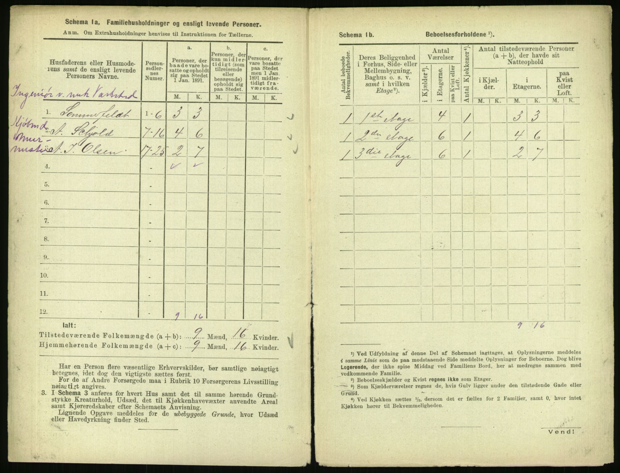 RA, 1891 census for 0301 Kristiania, 1891, p. 47692