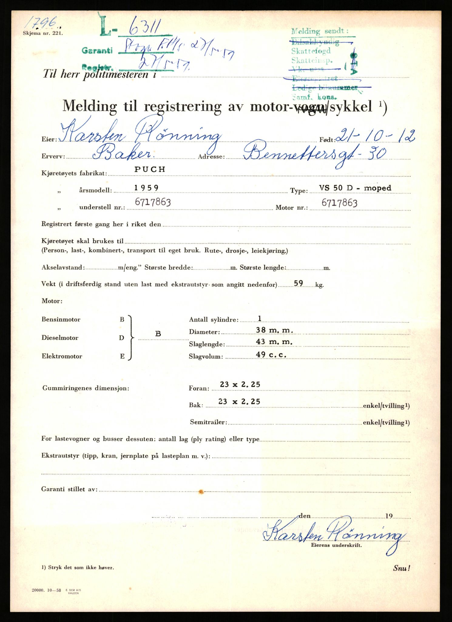 Stavanger trafikkstasjon, AV/SAST-A-101942/0/F/L0016: L-5950 - L-6499, 1930-1971, p. 1351