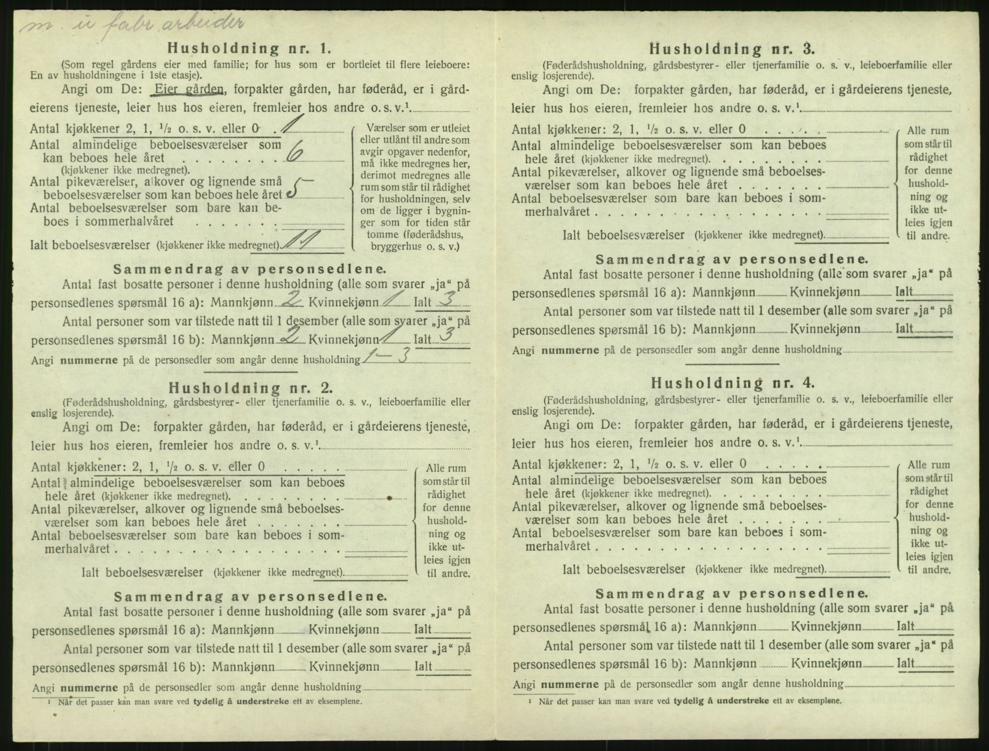 SAT, 1920 census for Surnadal, 1920, p. 804
