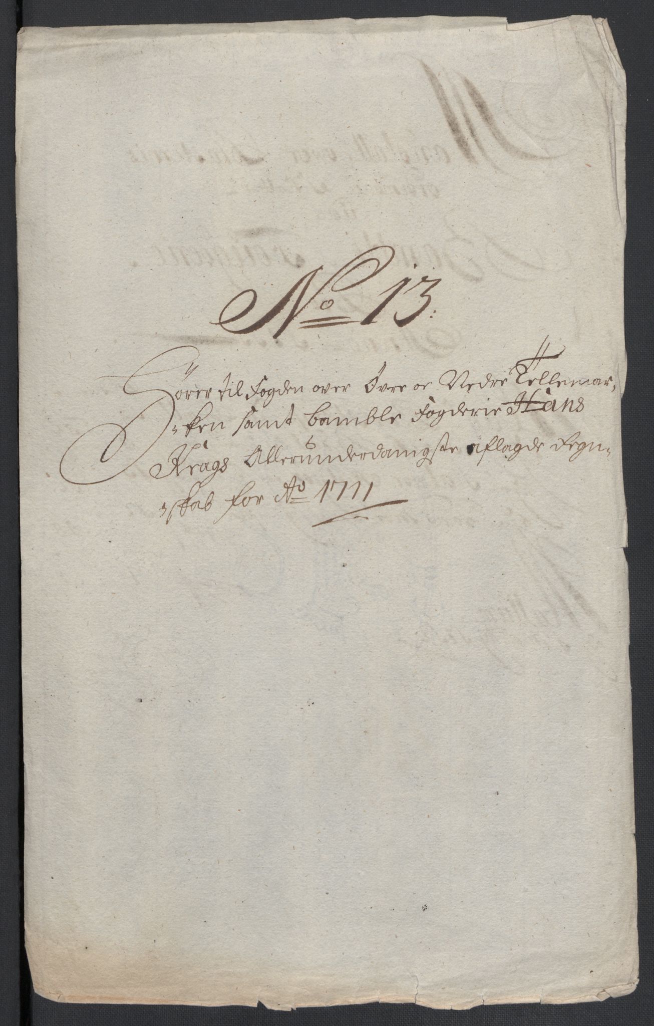 Rentekammeret inntil 1814, Reviderte regnskaper, Fogderegnskap, AV/RA-EA-4092/R36/L2120: Fogderegnskap Øvre og Nedre Telemark og Bamble, 1711, p. 146