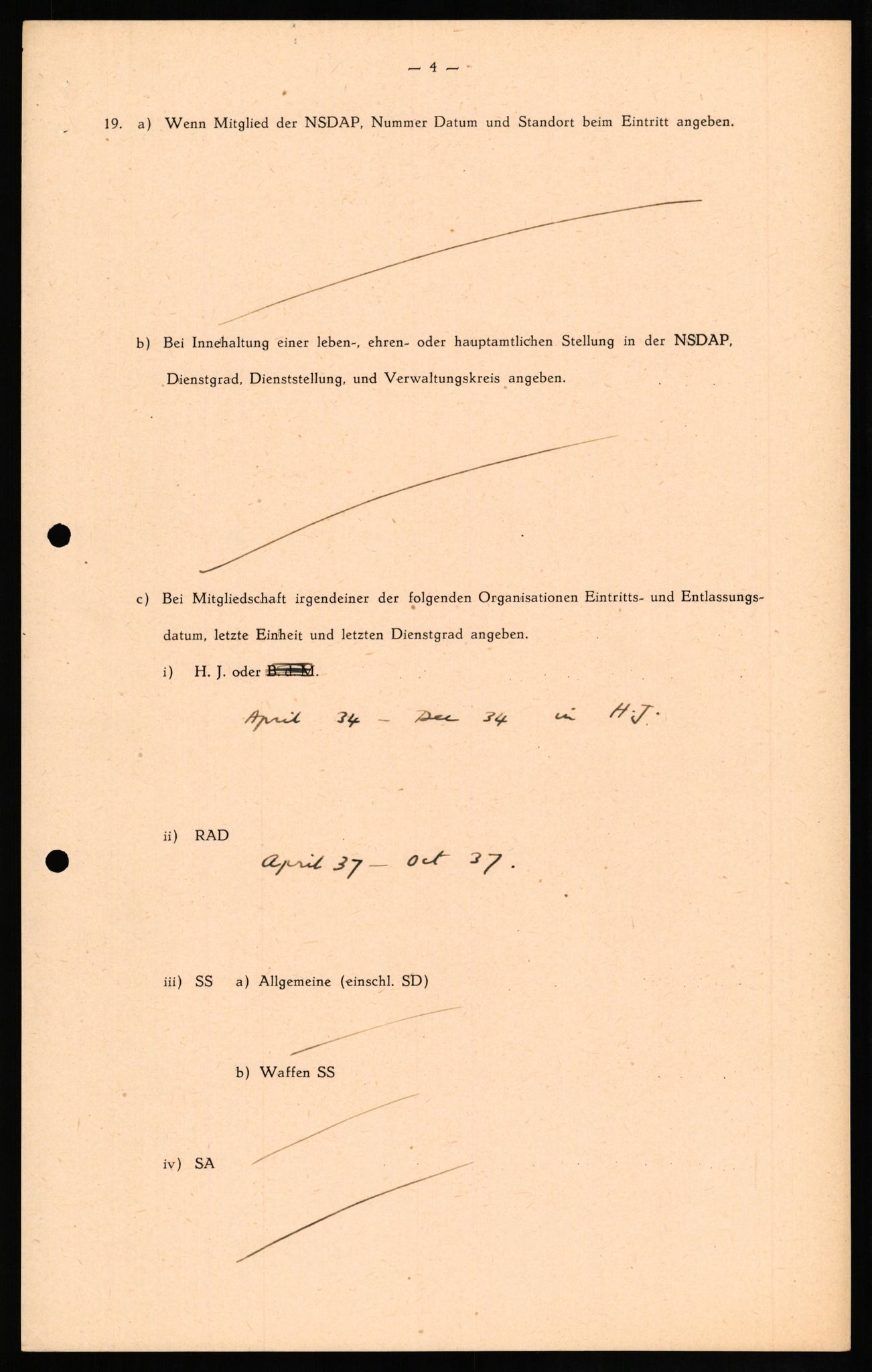 Forsvaret, Forsvarets overkommando II, AV/RA-RAFA-3915/D/Db/L0020: CI Questionaires. Tyske okkupasjonsstyrker i Norge. Tyskere., 1945-1946, p. 214