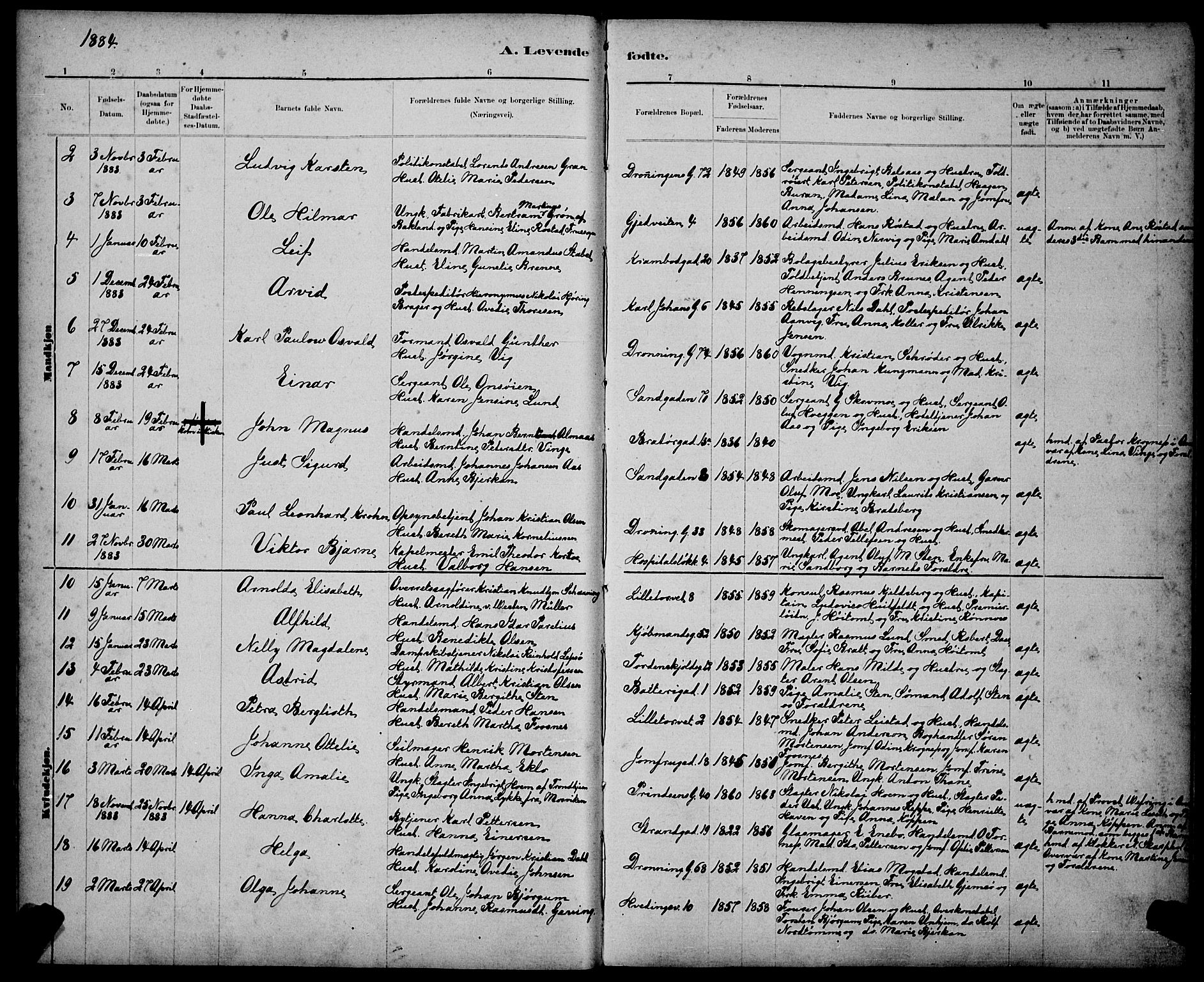 Ministerialprotokoller, klokkerbøker og fødselsregistre - Sør-Trøndelag, AV/SAT-A-1456/602/L0143: Parish register (copy) no. 602C11, 1878-1902