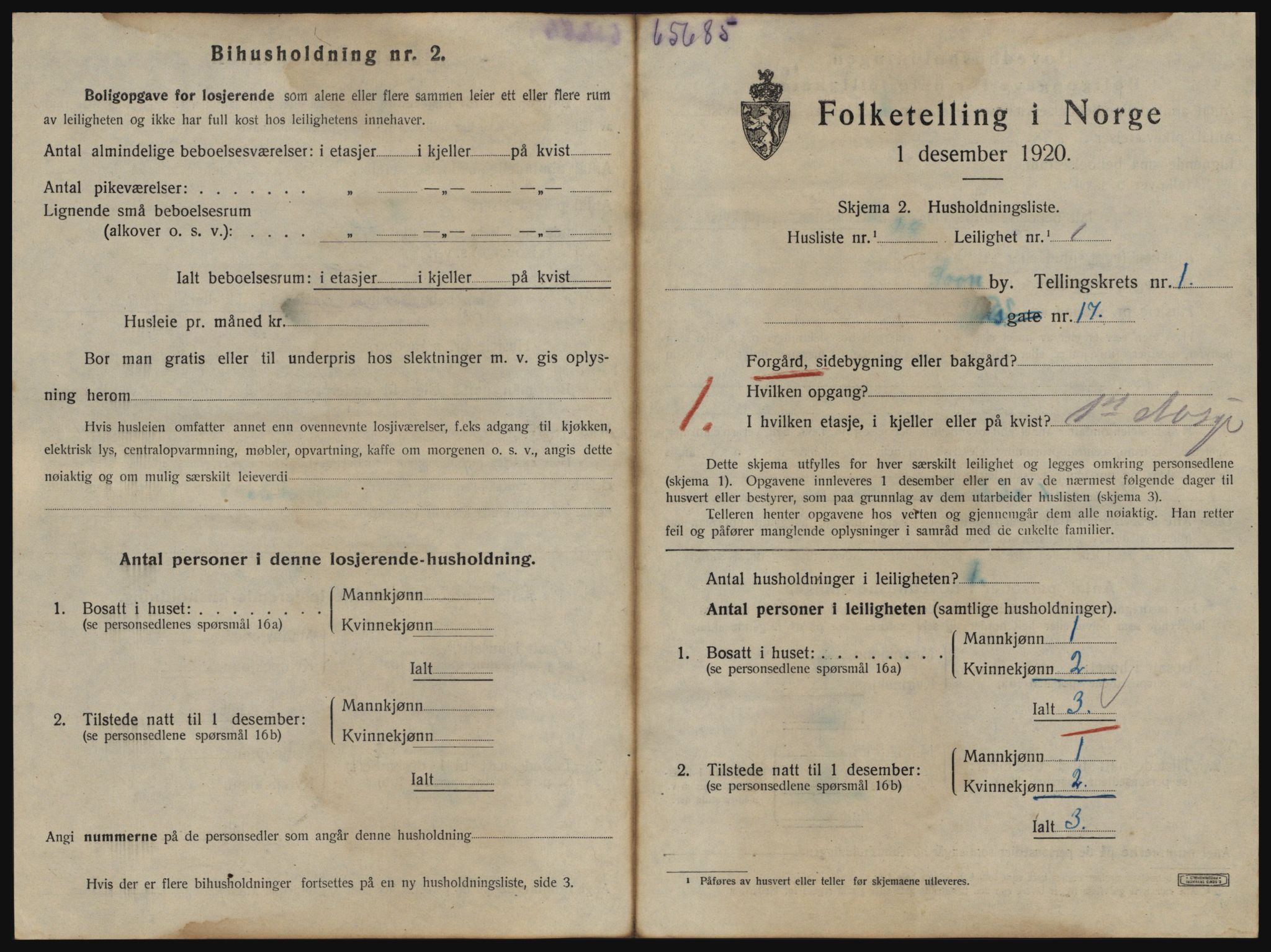 SAO, 1920 census for Son, 1920, p. 344