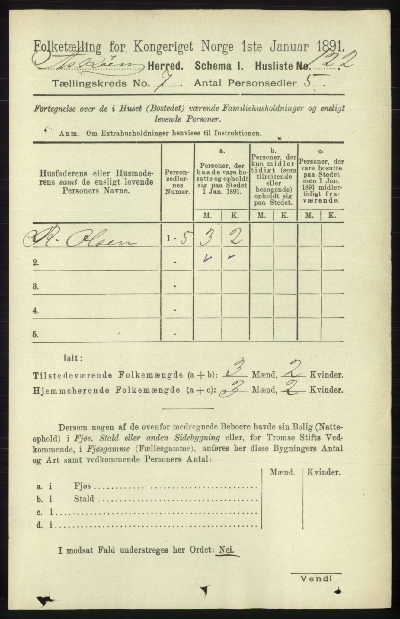 RA, 1891 census for 1247 Askøy, 1891, p. 4494