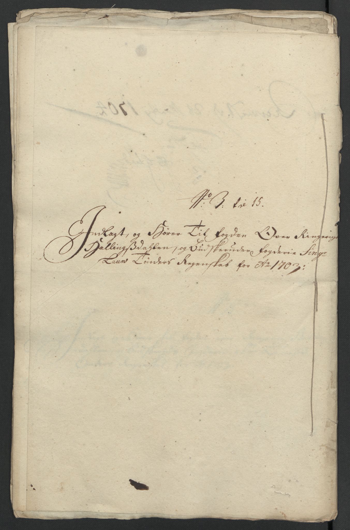 Rentekammeret inntil 1814, Reviderte regnskaper, Fogderegnskap, RA/EA-4092/R22/L1461: Fogderegnskap Ringerike, Hallingdal og Buskerud, 1703, p. 197