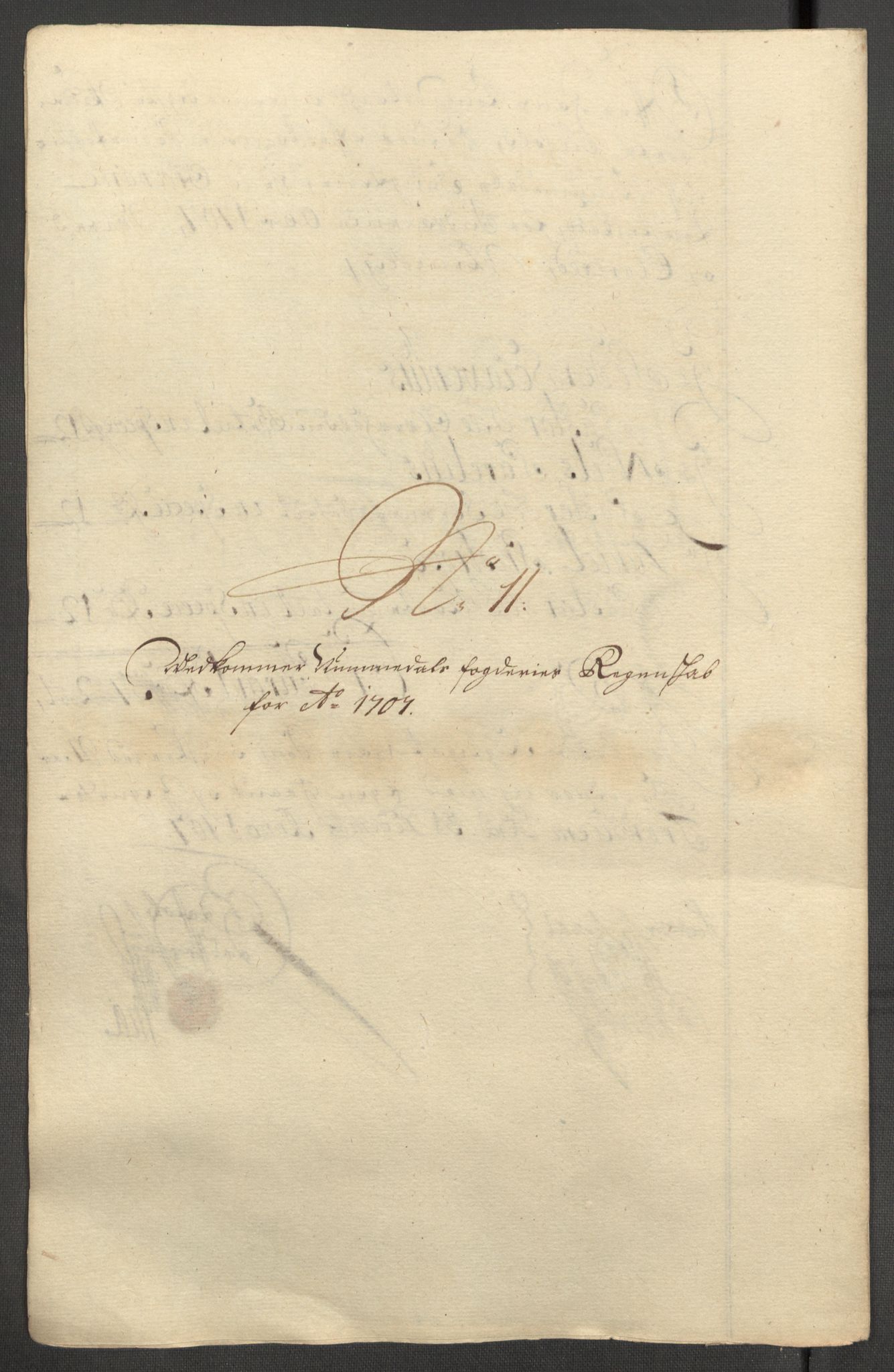 Rentekammeret inntil 1814, Reviderte regnskaper, Fogderegnskap, AV/RA-EA-4092/R64/L4430: Fogderegnskap Namdal, 1707-1708, p. 158