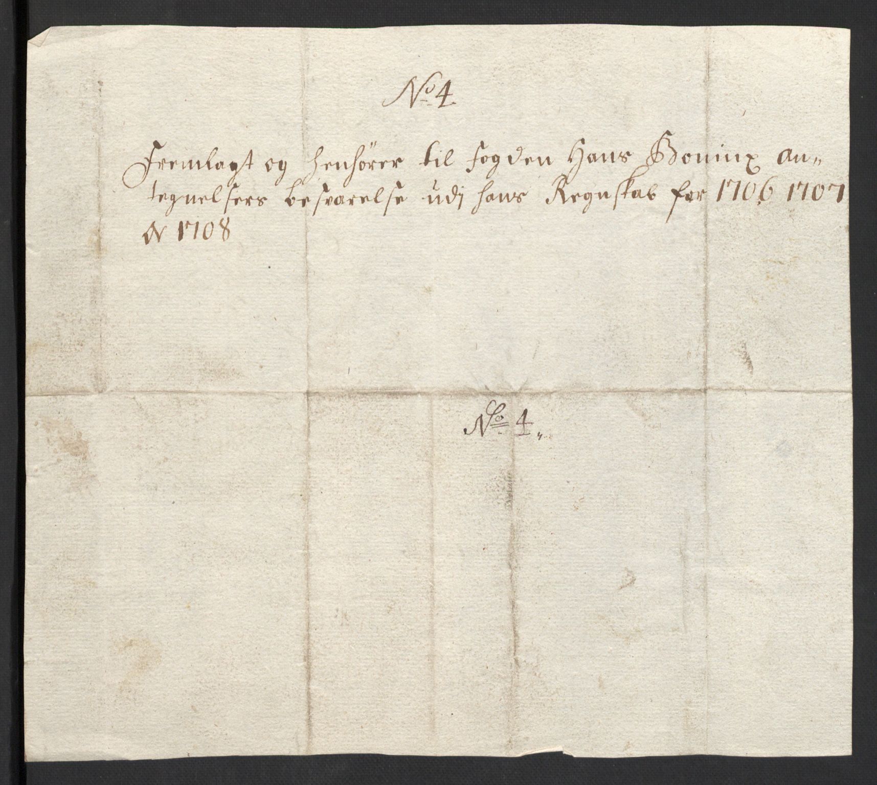 Rentekammeret inntil 1814, Reviderte regnskaper, Fogderegnskap, AV/RA-EA-4092/R39/L2318: Fogderegnskap Nedenes, 1706-1709, p. 417