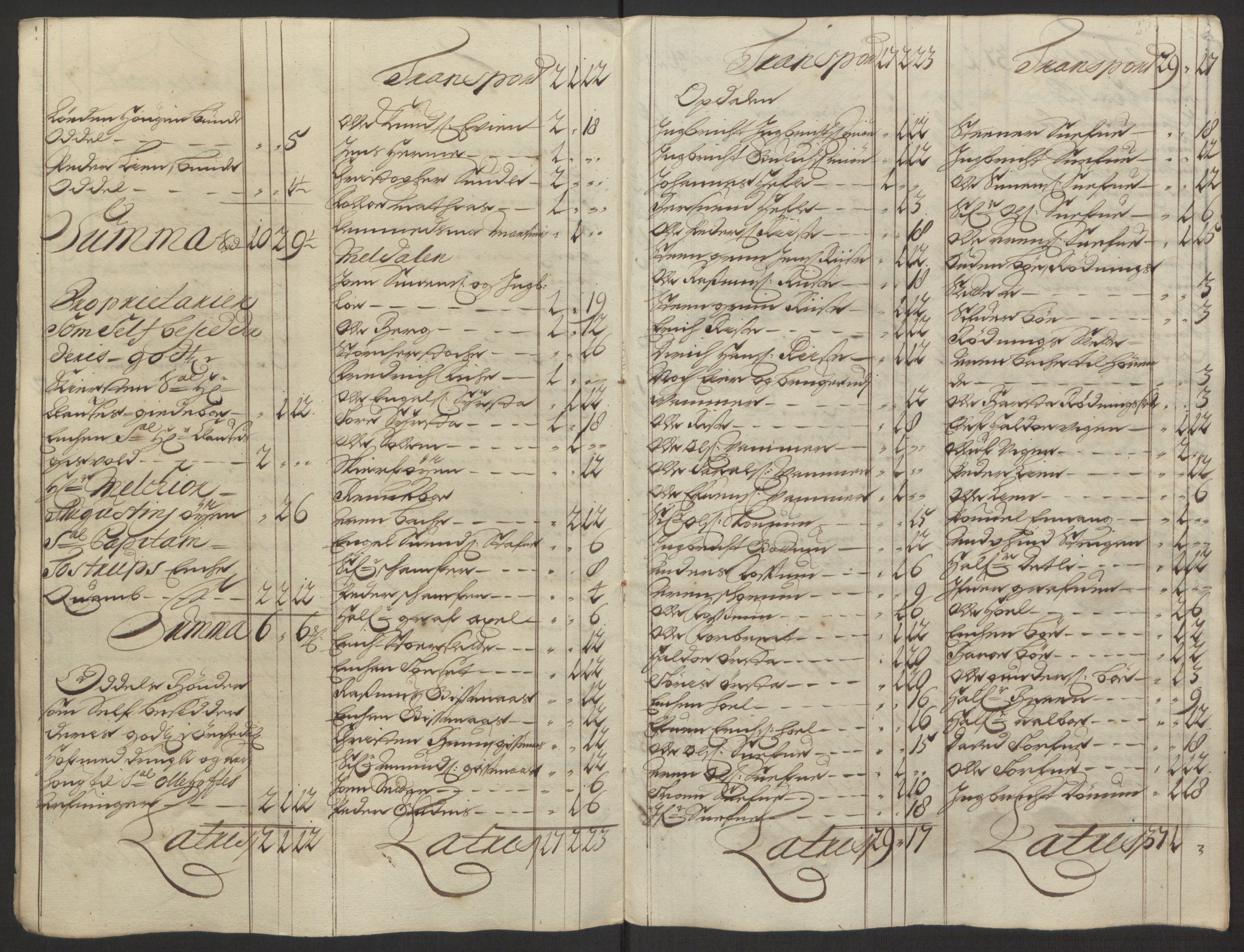 Rentekammeret inntil 1814, Reviderte regnskaper, Fogderegnskap, AV/RA-EA-4092/R58/L3938: Fogderegnskap Orkdal, 1693, p. 102