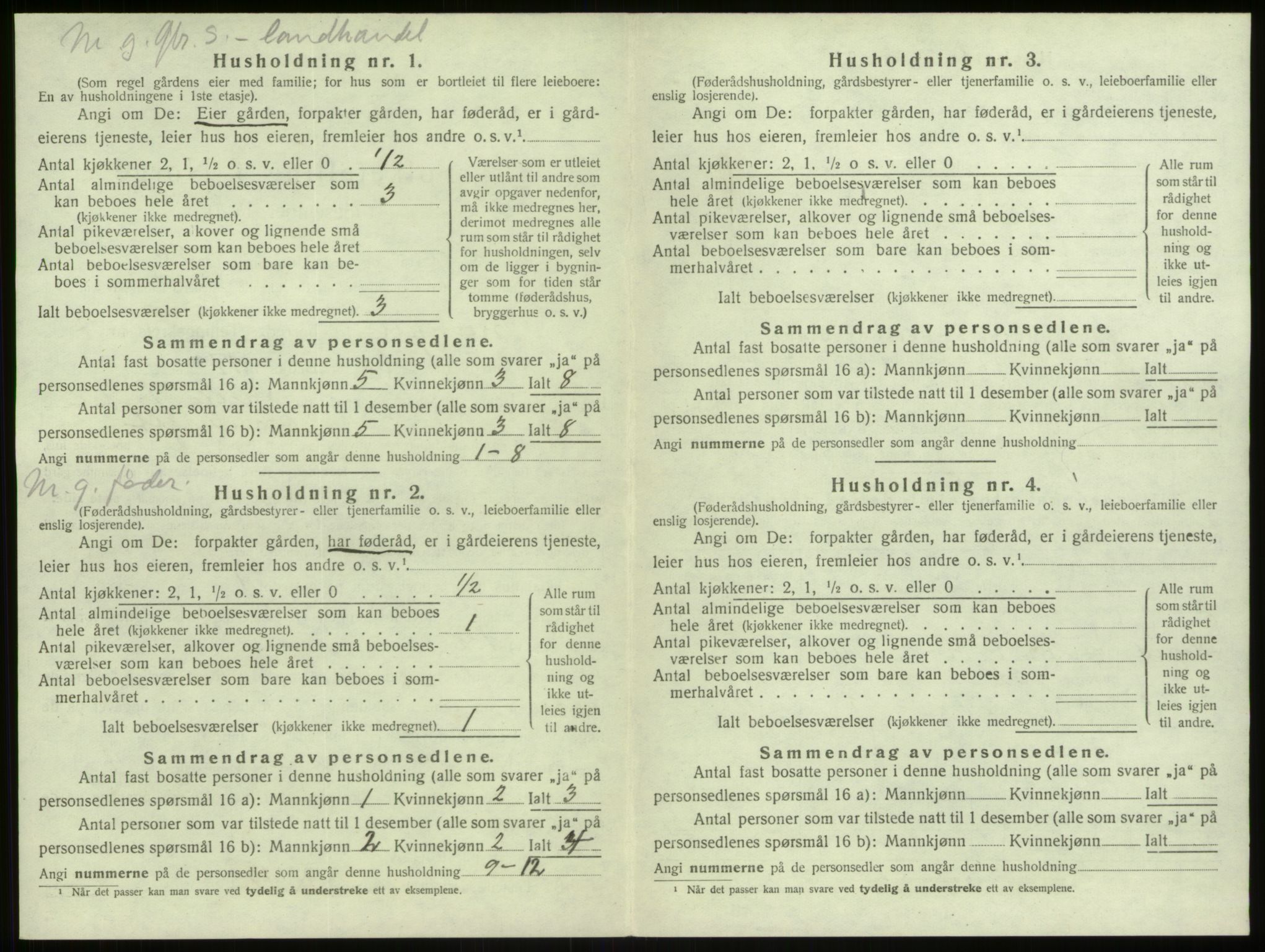 SAB, 1920 census for Manger, 1920, p. 617