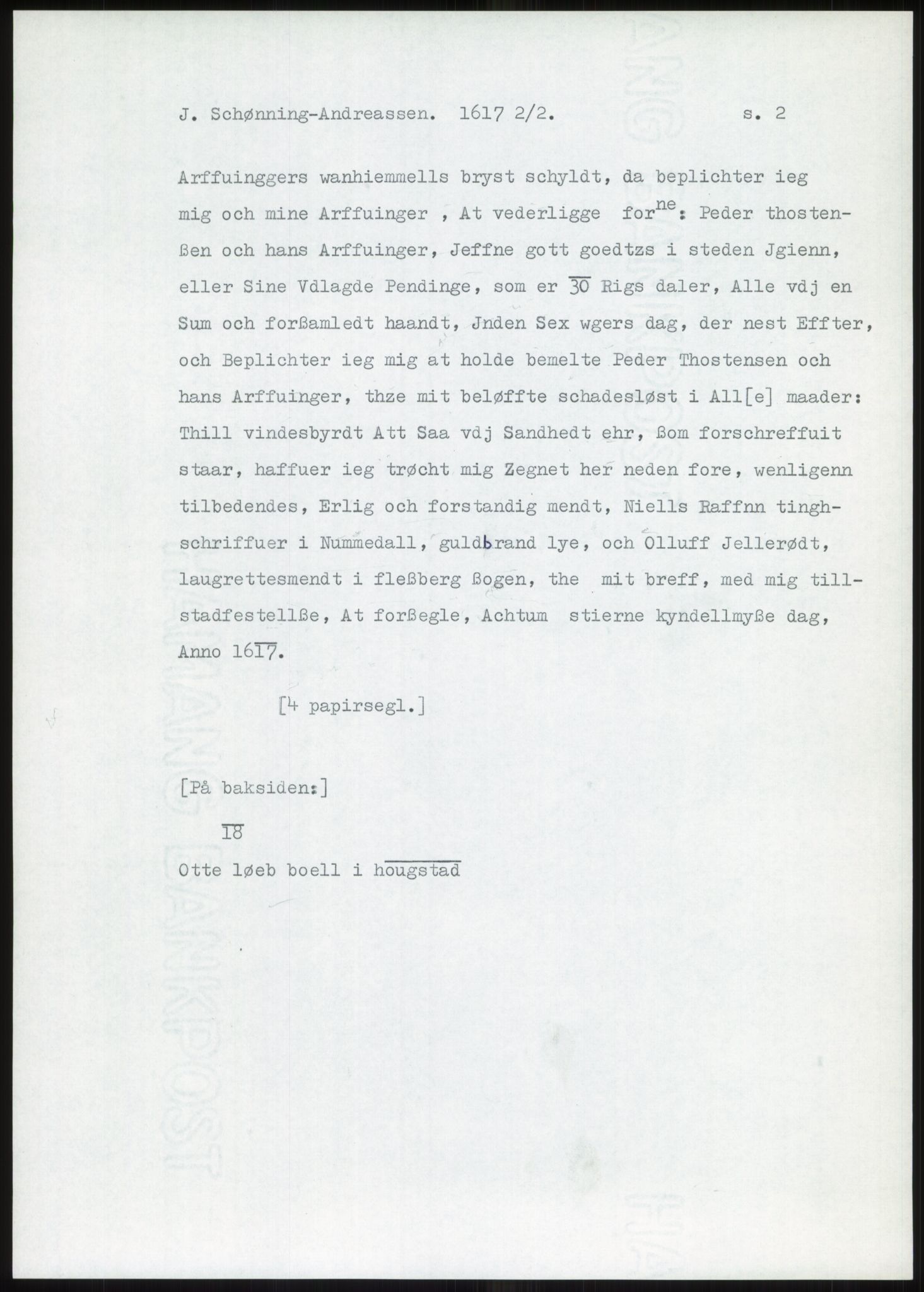 Samlinger til kildeutgivelse, Diplomavskriftsamlingen, AV/RA-EA-4053/H/Ha, p. 90