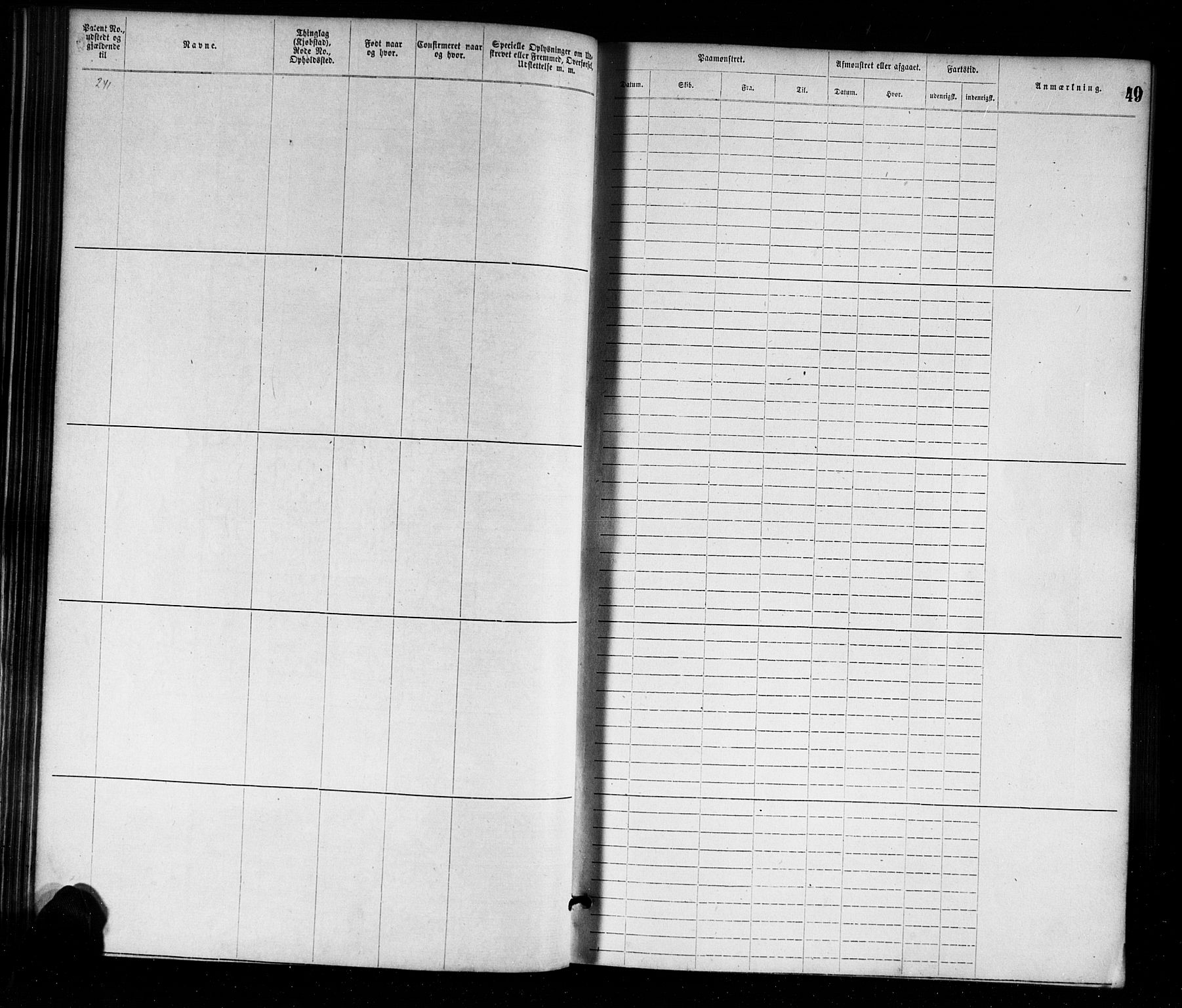 Farsund mønstringskrets, AV/SAK-2031-0017/F/Fa/L0001: Annotasjonsrulle nr 1-1920 med register, M-1, 1869-1877, p. 75