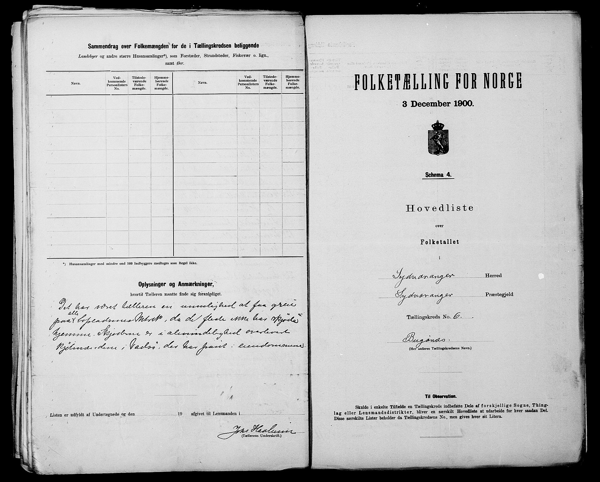 SATØ, 1900 census for Sør-Varanger, 1900, p. 16