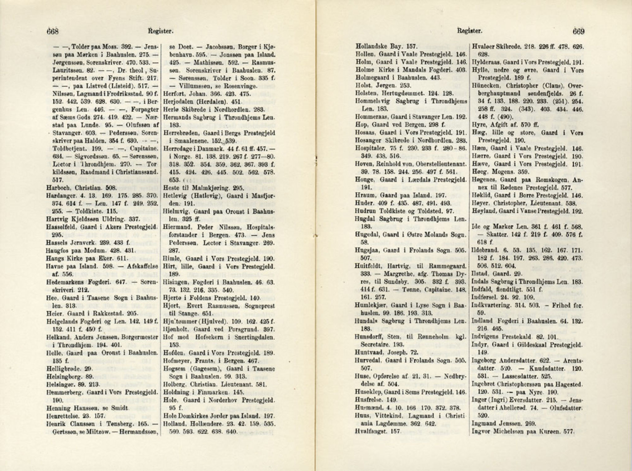 Publikasjoner utgitt av Det Norske Historiske Kildeskriftfond, PUBL/-/-/-: Norske Rigs-Registranter, bind 10, 1650-1653, p. 668-669