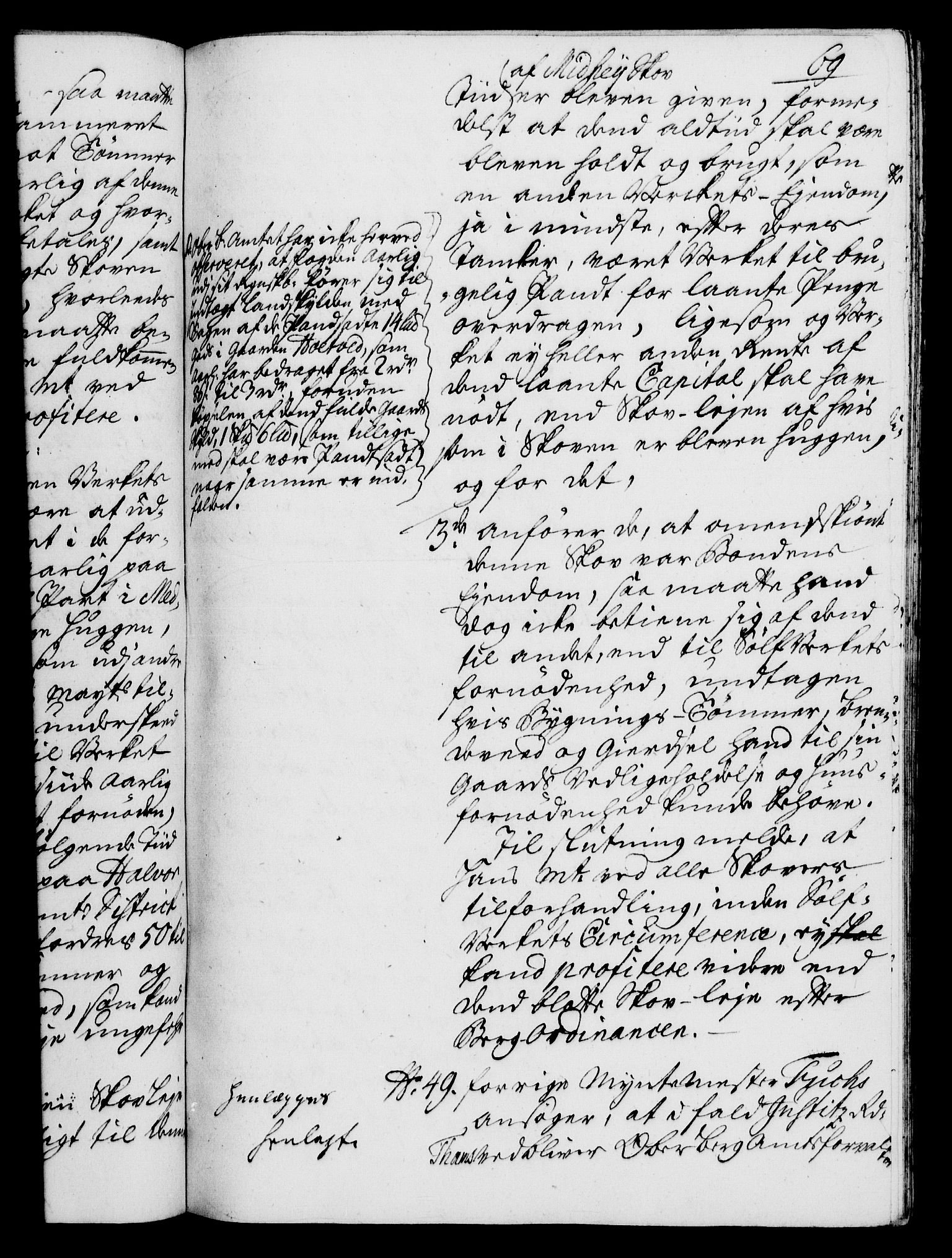 Rentekammeret, Kammerkanselliet, RA/EA-3111/G/Gh/Gha/L0020: Norsk ekstraktmemorialprotokoll (merket RK 53.65), 1738-1739, p. 69