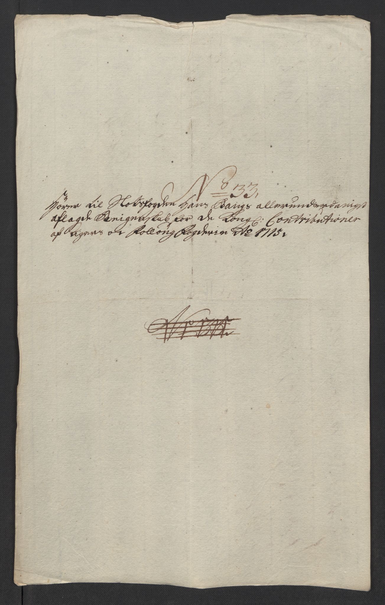 Rentekammeret inntil 1814, Reviderte regnskaper, Fogderegnskap, AV/RA-EA-4092/R10/L0453: Fogderegnskap Aker og Follo, 1715, p. 229