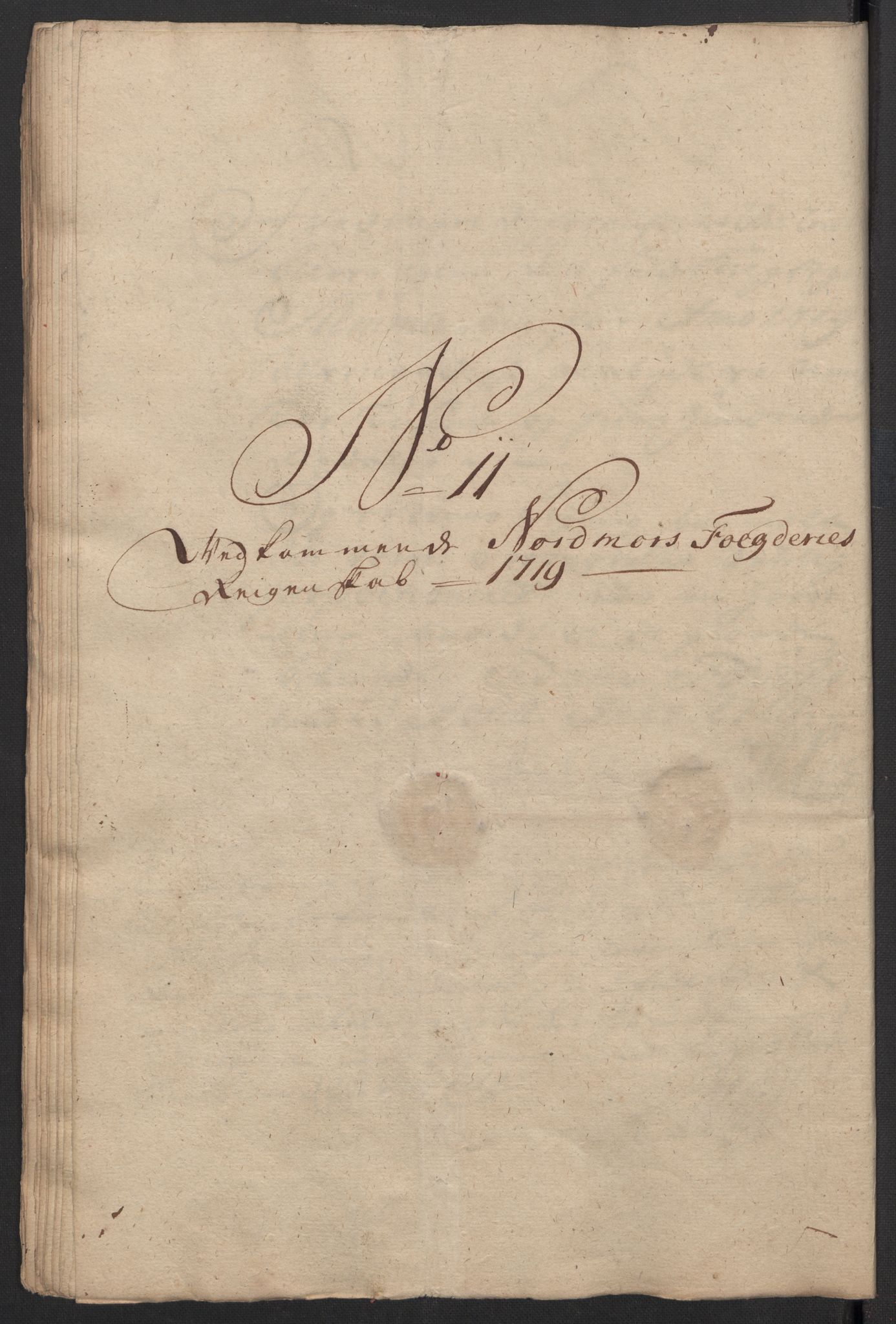 Rentekammeret inntil 1814, Reviderte regnskaper, Fogderegnskap, RA/EA-4092/R56/L3752: Fogderegnskap Nordmøre, 1719, p. 154