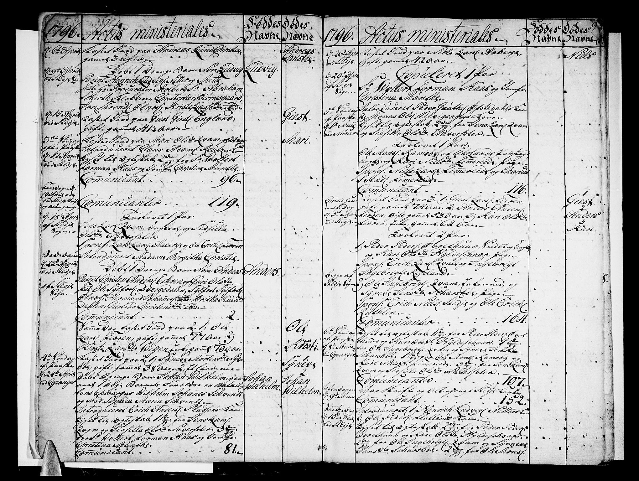 Sogndal sokneprestembete, AV/SAB-A-81301/H/Haa/Haaa/L0008: Parish register (official) no. A 8, 1795-1809, p. 9