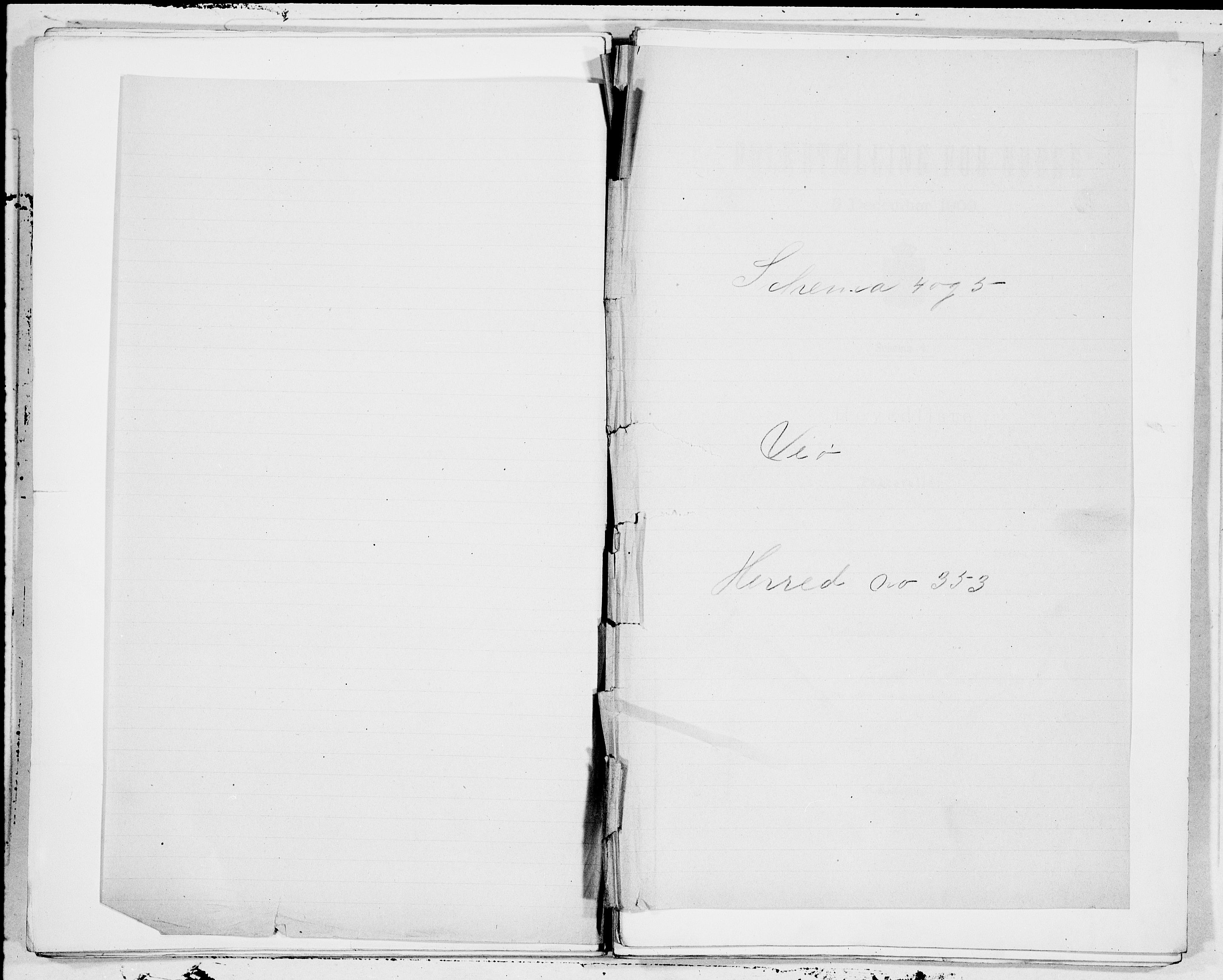 SAT, 1900 census for Veøy, 1900, p. 1