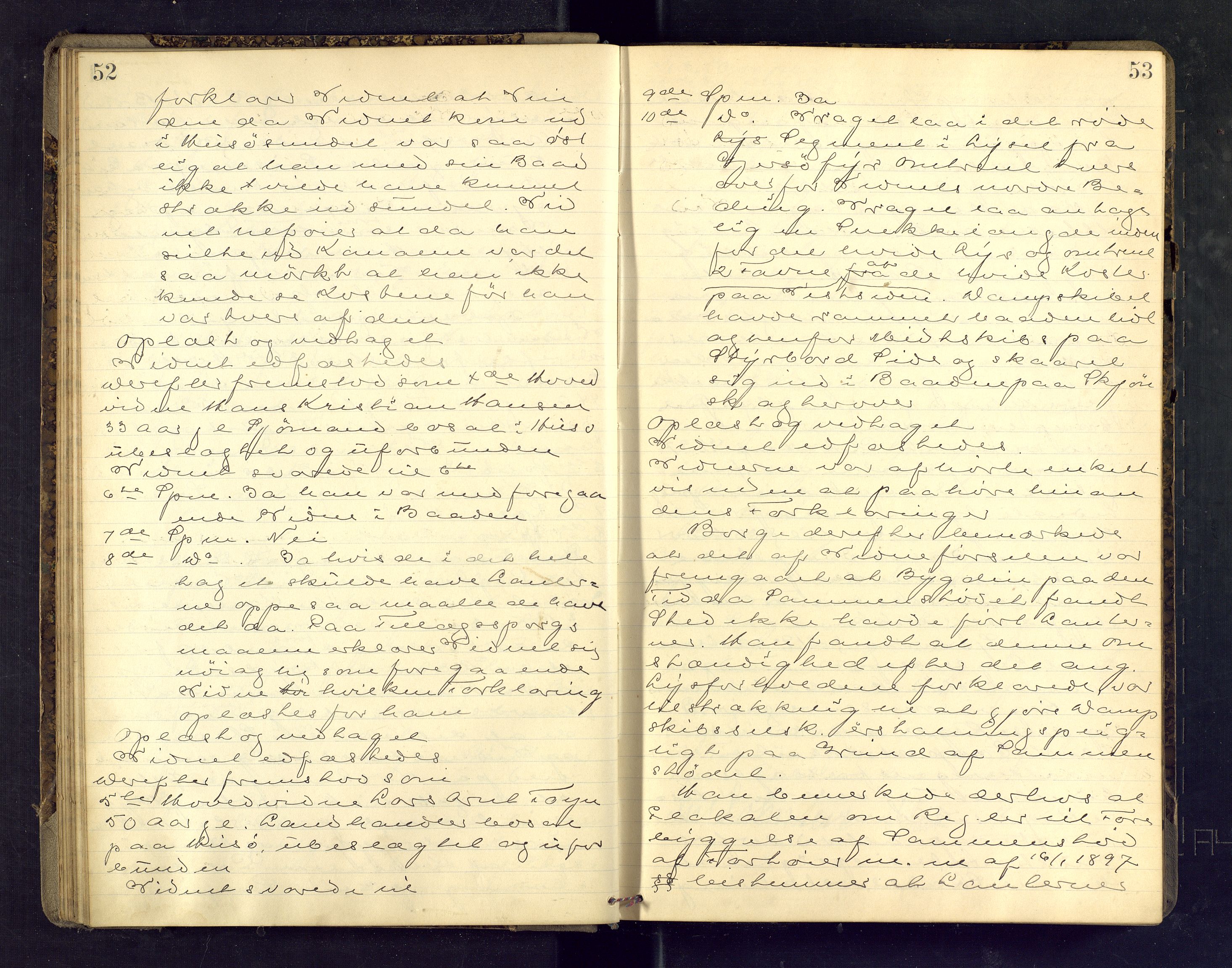 Tønsberg byfogd, AV/SAKO-A-224/F/Fb/L0014: Ekstrarettsprotokoll, 1903-1906, p. 52-53