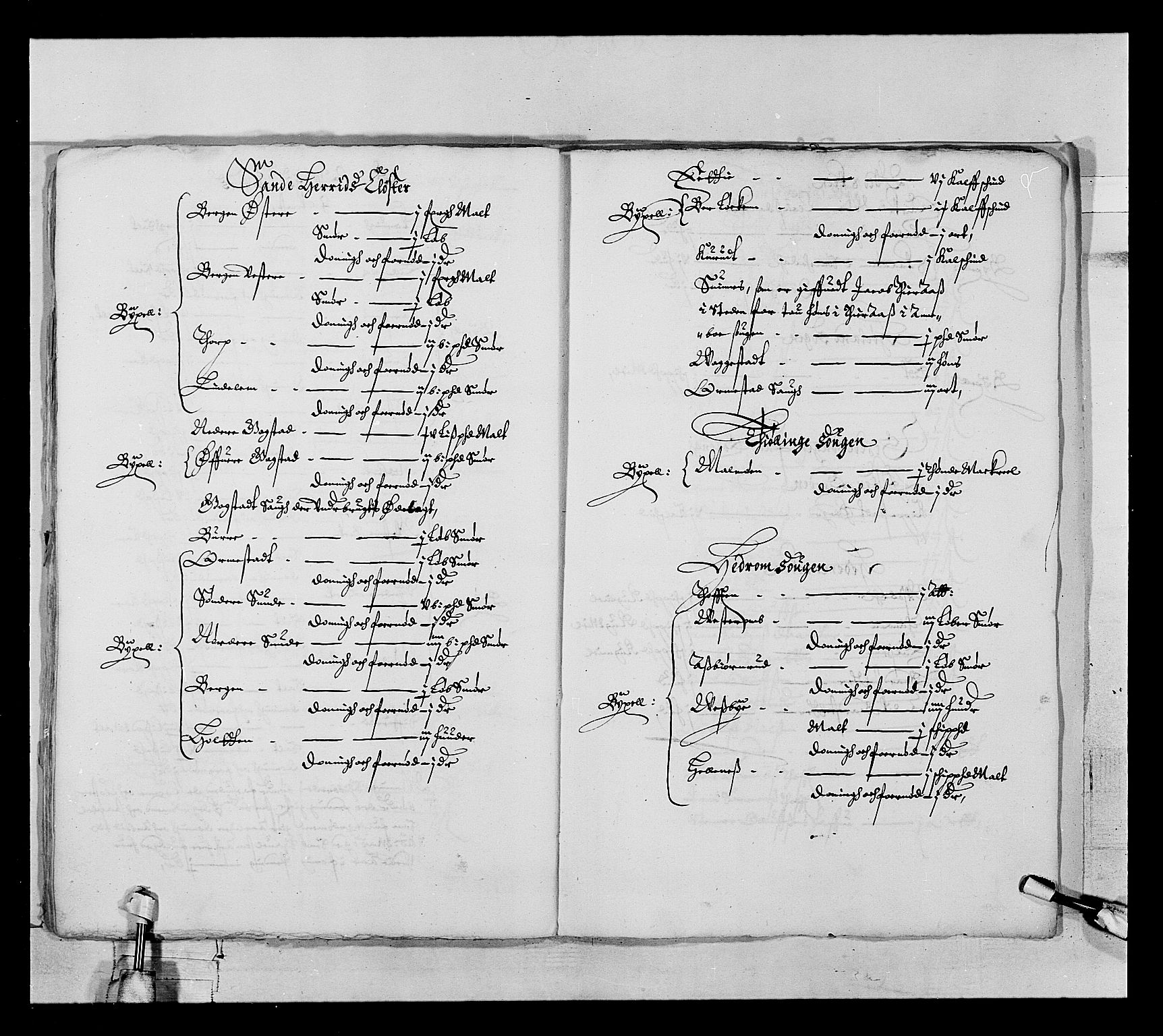 Stattholderembetet 1572-1771, RA/EA-2870/Ek/L0022/0003: Jordebøker 1633-1658: / To jordebøker over viss rente i Tønsberg len, 1633-1647, p. 17