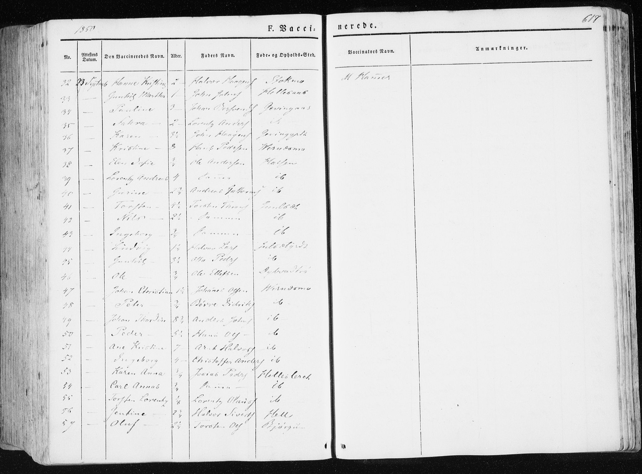 Ministerialprotokoller, klokkerbøker og fødselsregistre - Nord-Trøndelag, AV/SAT-A-1458/709/L0074: Parish register (official) no. 709A14, 1845-1858, p. 617