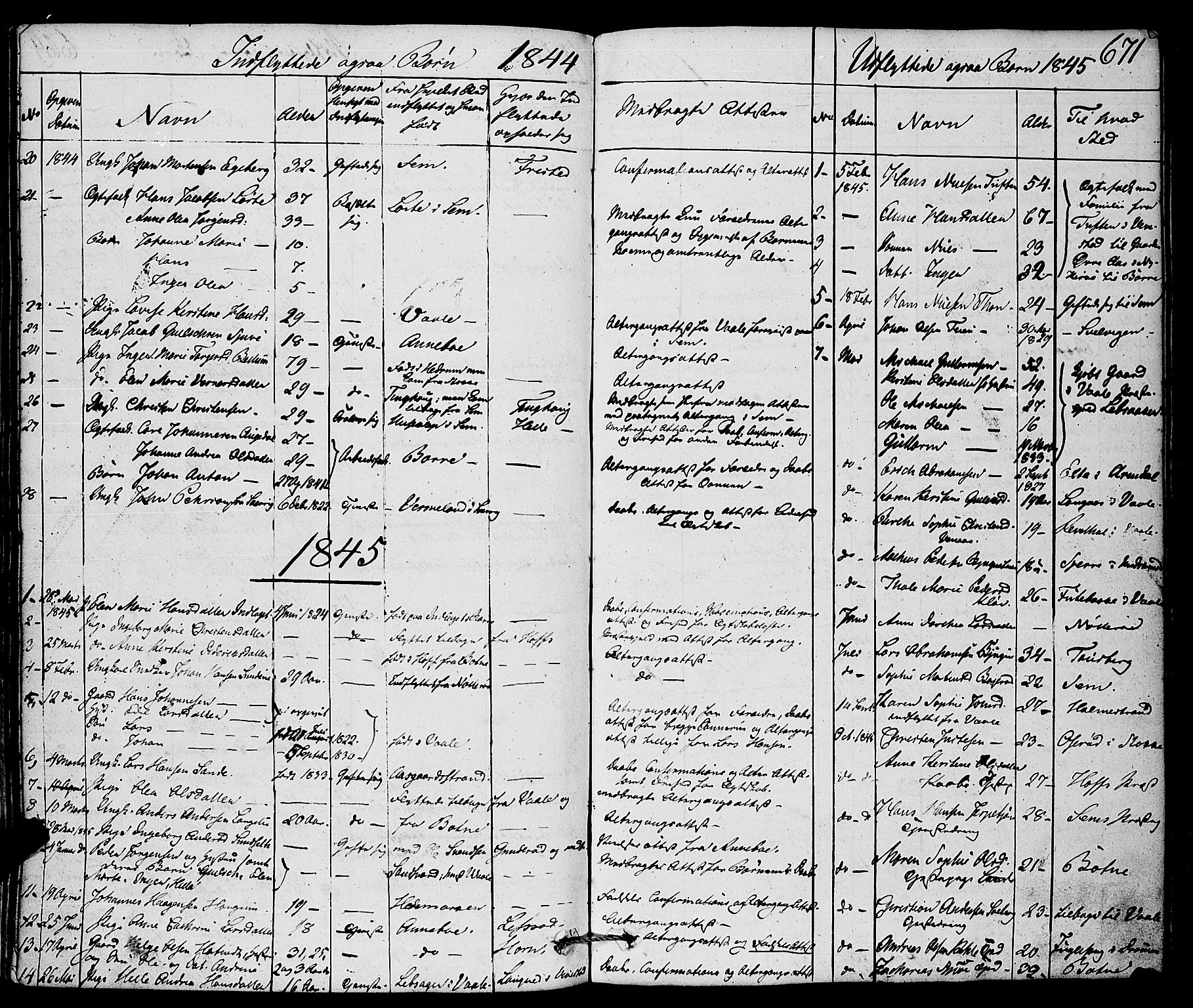 Ramnes kirkebøker, AV/SAKO-A-314/F/Fa/L0005: Parish register (official) no. I 5, 1841-1861, p. 670-671