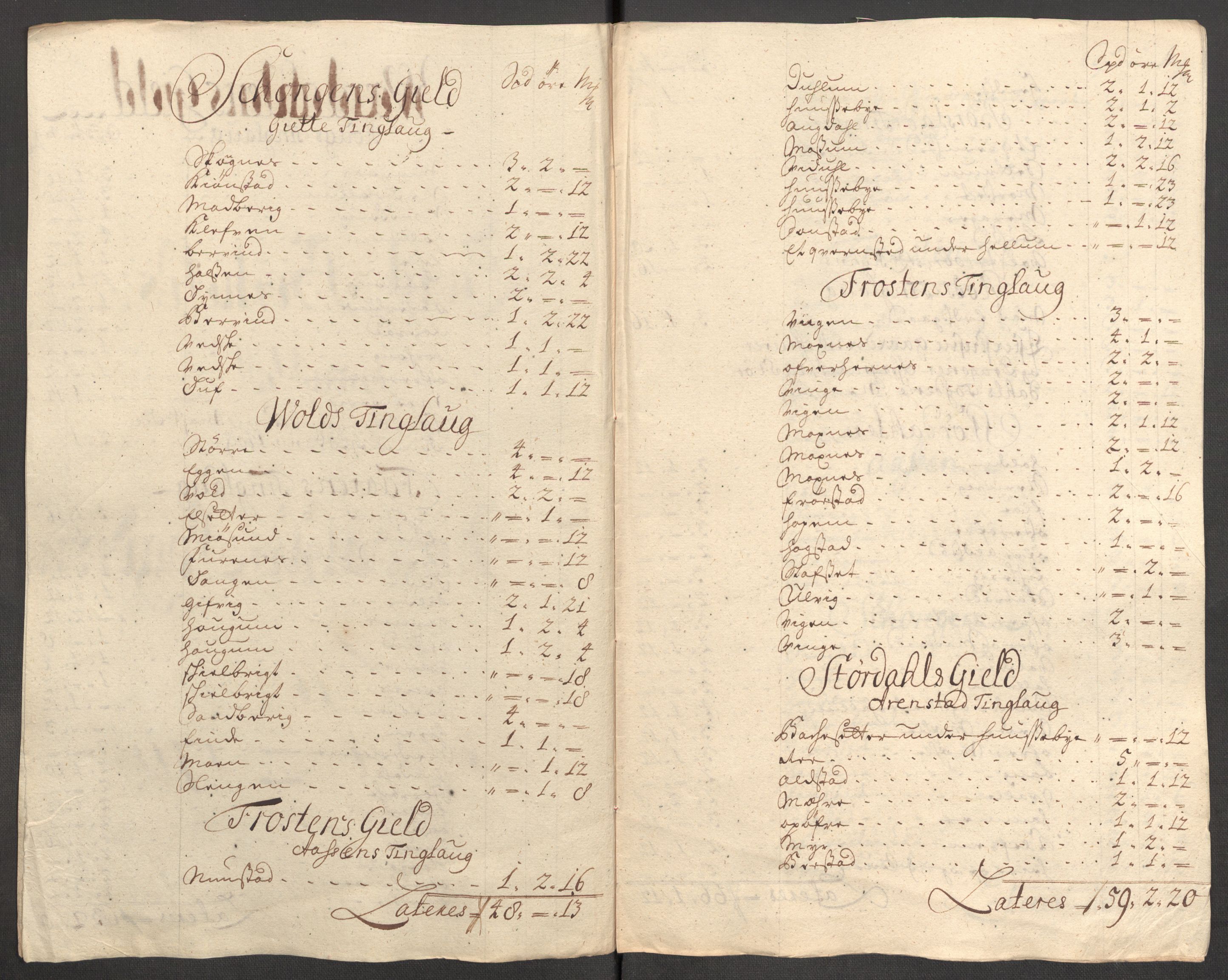 Rentekammeret inntil 1814, Reviderte regnskaper, Fogderegnskap, AV/RA-EA-4092/R62/L4201: Fogderegnskap Stjørdal og Verdal, 1711, p. 174