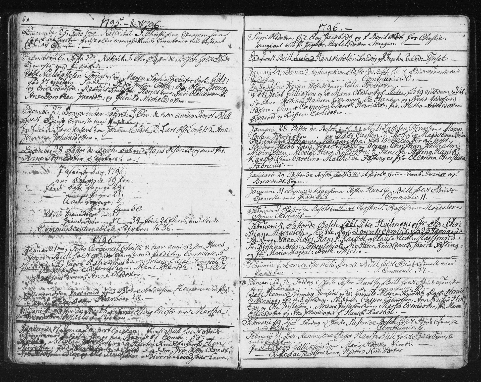 Ministerialprotokoller, klokkerbøker og fødselsregistre - Møre og Romsdal, SAT/A-1454/572/L0841: Parish register (official) no. 572A04, 1784-1819, p. 64