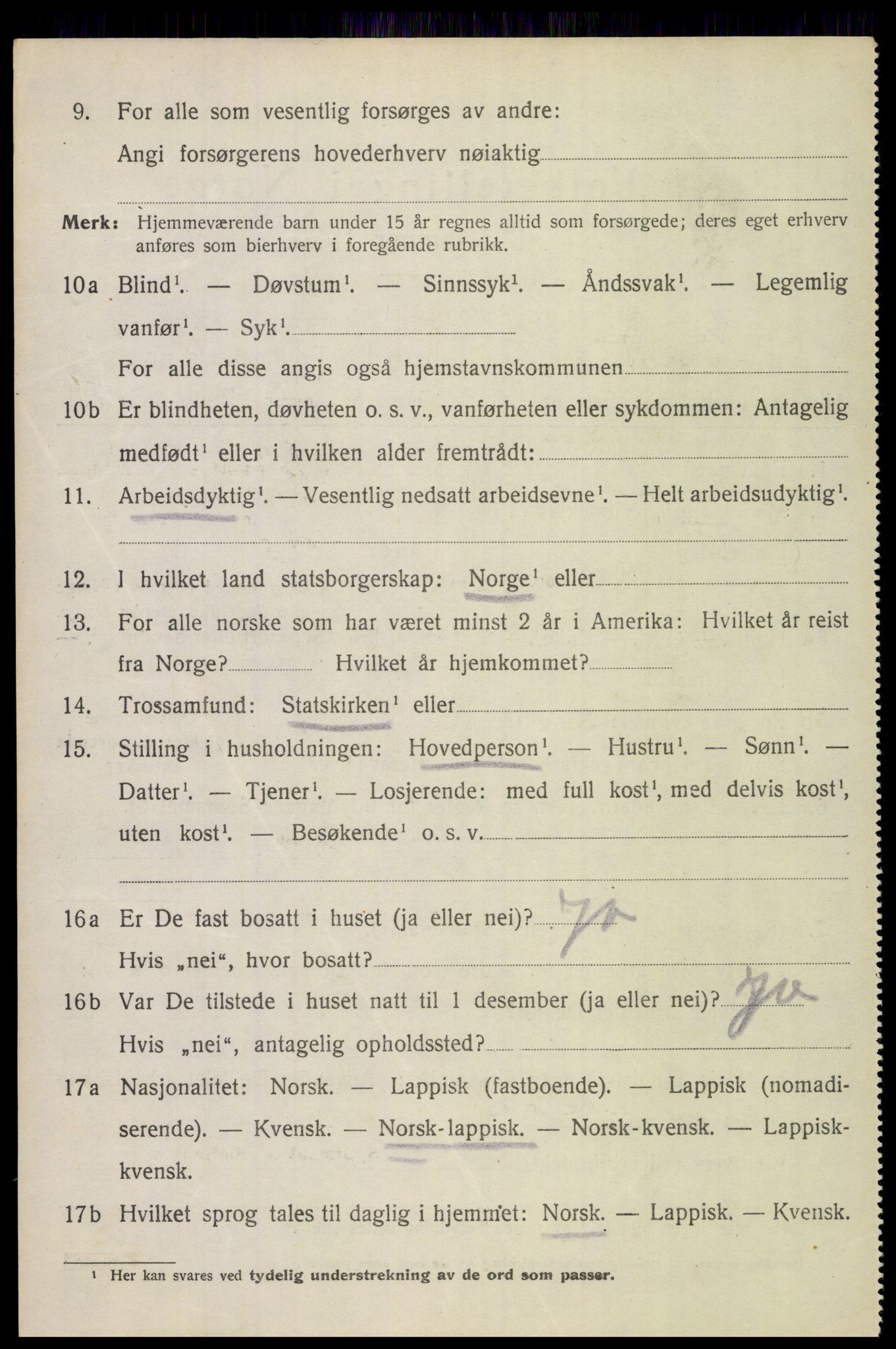 SAT, 1920 census for Bodin, 1920, p. 11633