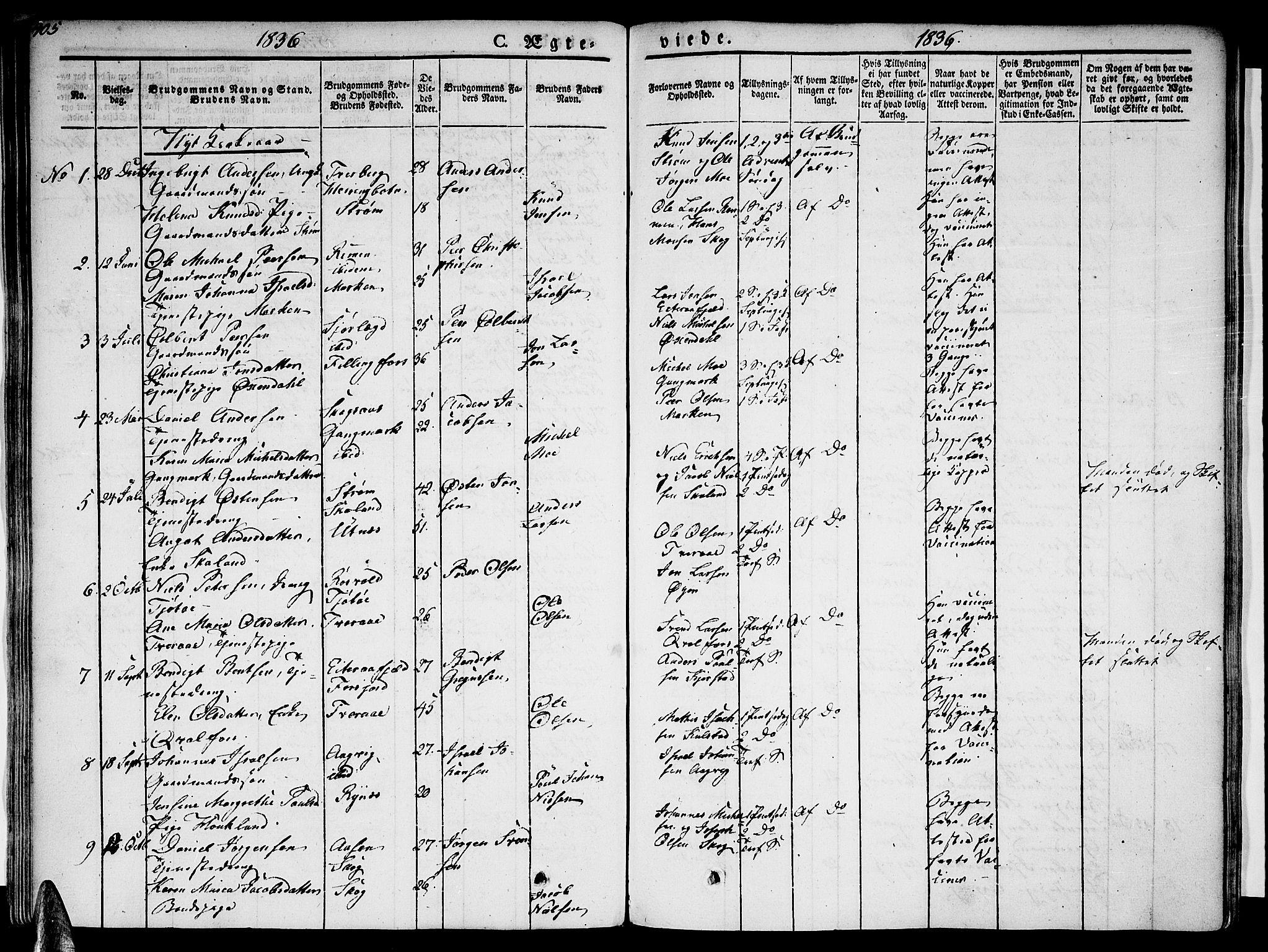 Ministerialprotokoller, klokkerbøker og fødselsregistre - Nordland, AV/SAT-A-1459/820/L0290: Parish register (official) no. 820A11, 1826-1845, p. 405