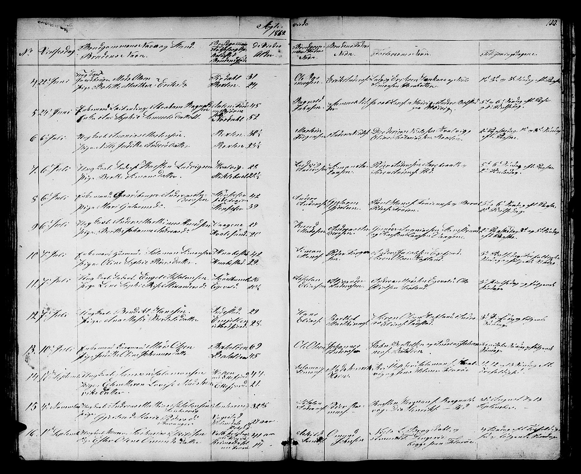 Kinn sokneprestembete, SAB/A-80801/H/Hab/Haba/L0001: Parish register (copy) no. A 1, 1853-1868, p. 100