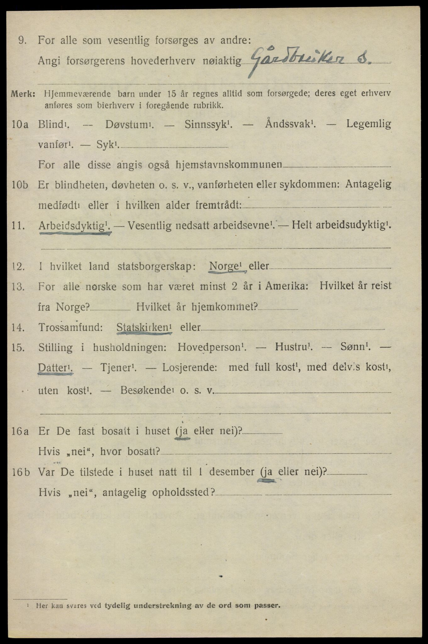 SAO, 1920 census for Kråkstad, 1920, p. 4152