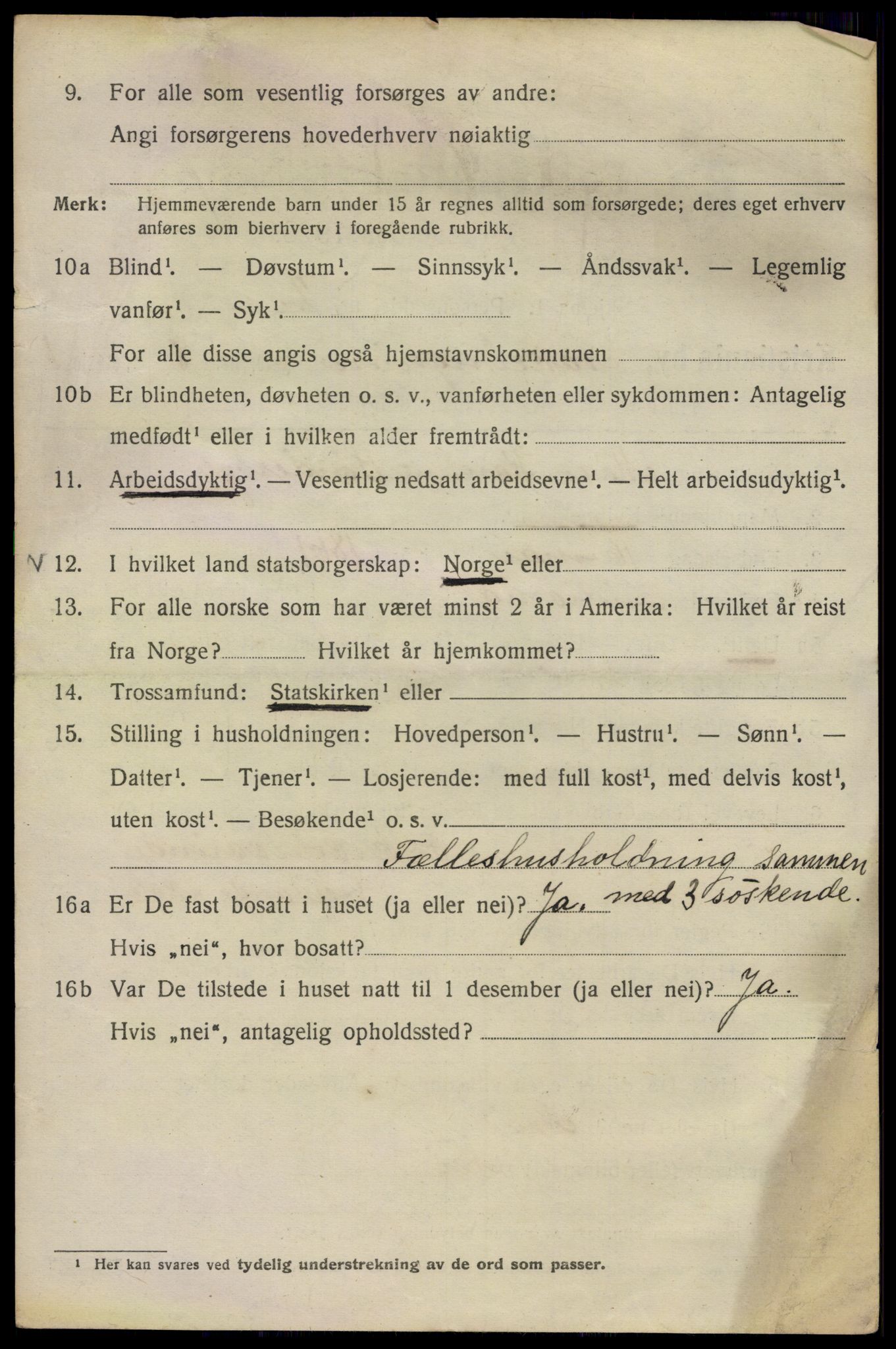 SAO, 1920 census for Kristiania, 1920, p. 133984