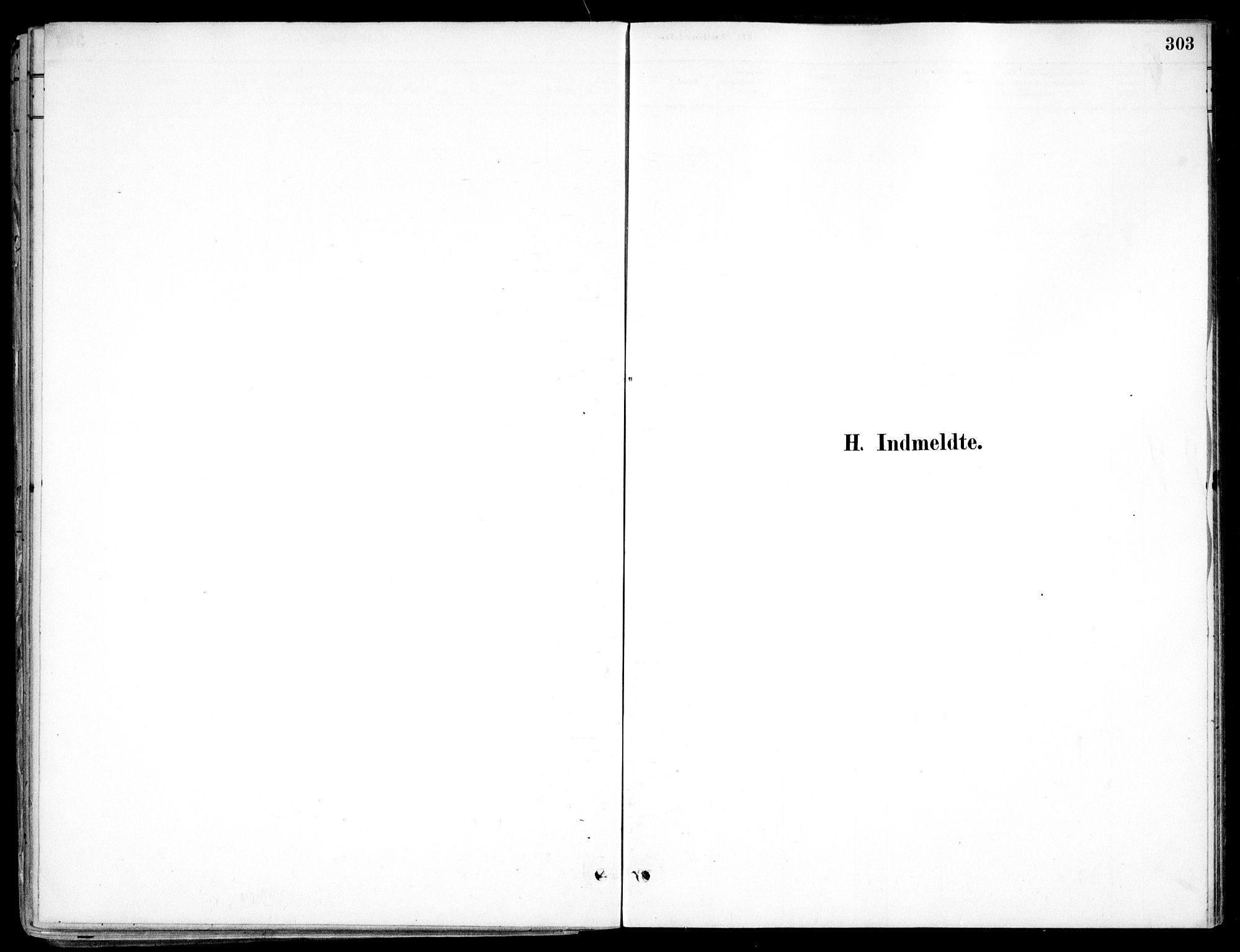 Nes prestekontor Kirkebøker, AV/SAO-A-10410/F/Fc/L0002: Parish register (official) no. IIi 2, 1882-1916, p. 303