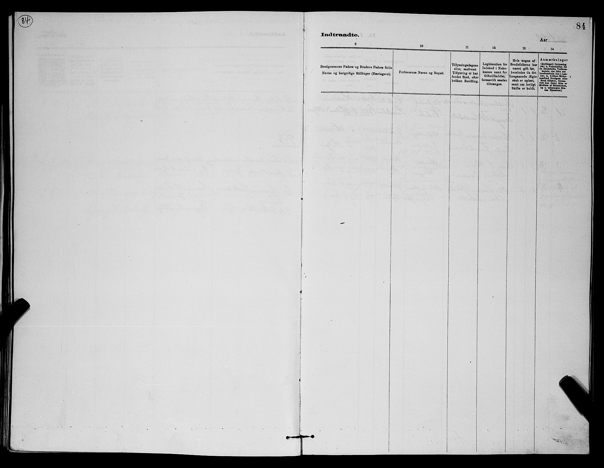 Holla kirkebøker, SAKO/A-272/G/Gb/L0001: Parish register (copy) no. II 1, 1882-1897, p. 84