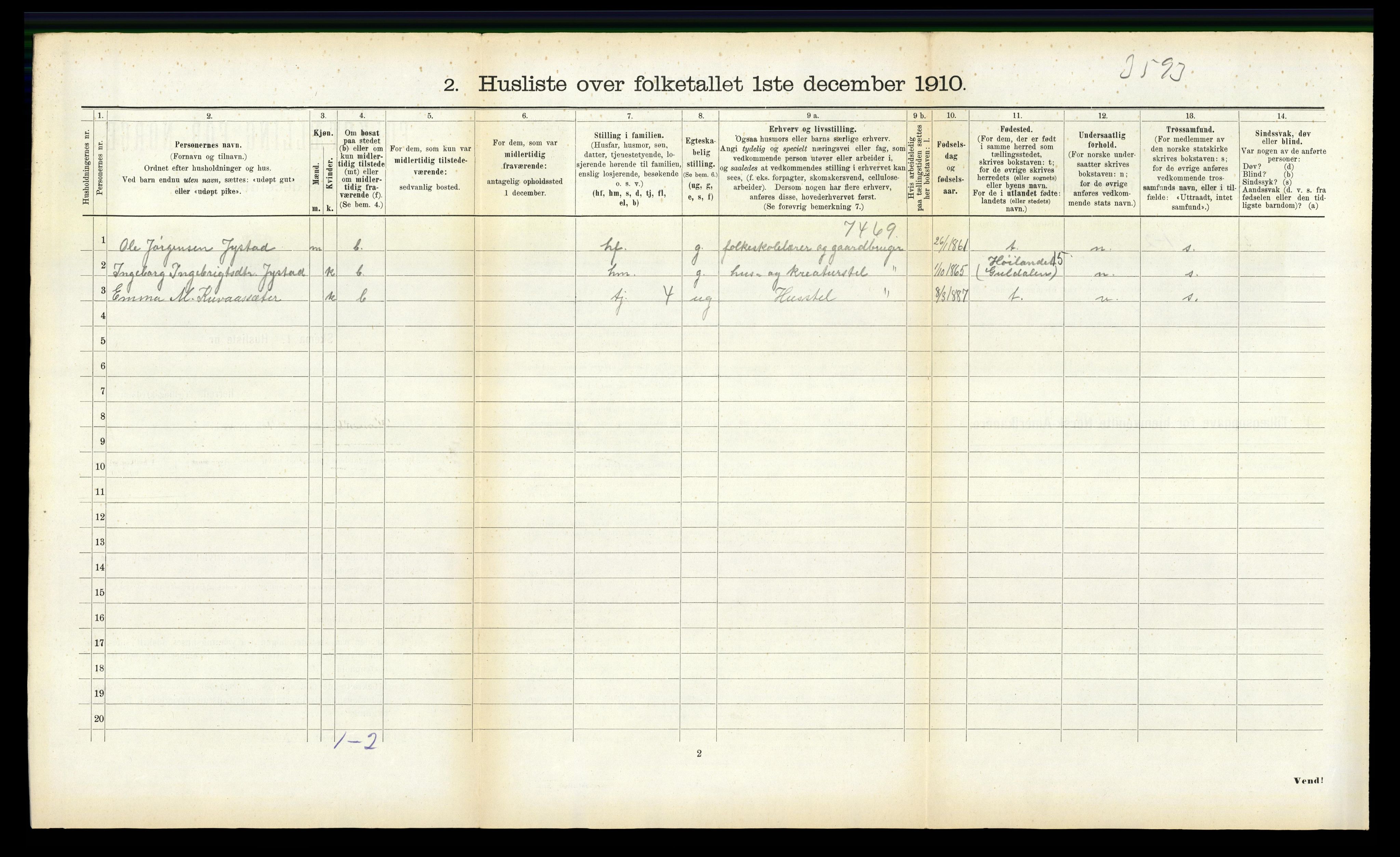 RA, 1910 census for Børseskogn, 1910, p. 278