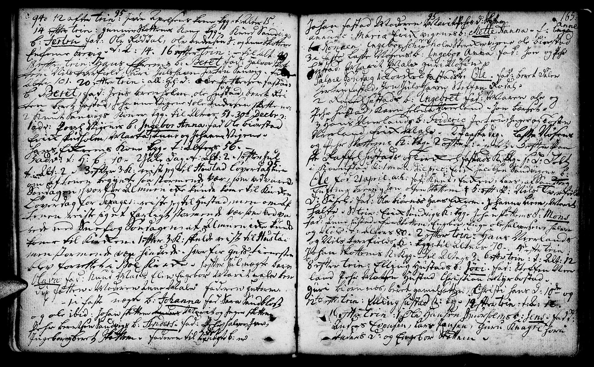 Ministerialprotokoller, klokkerbøker og fødselsregistre - Møre og Romsdal, AV/SAT-A-1454/566/L0762: Parish register (official) no. 566A02 /2, 1790-1804, p. 165